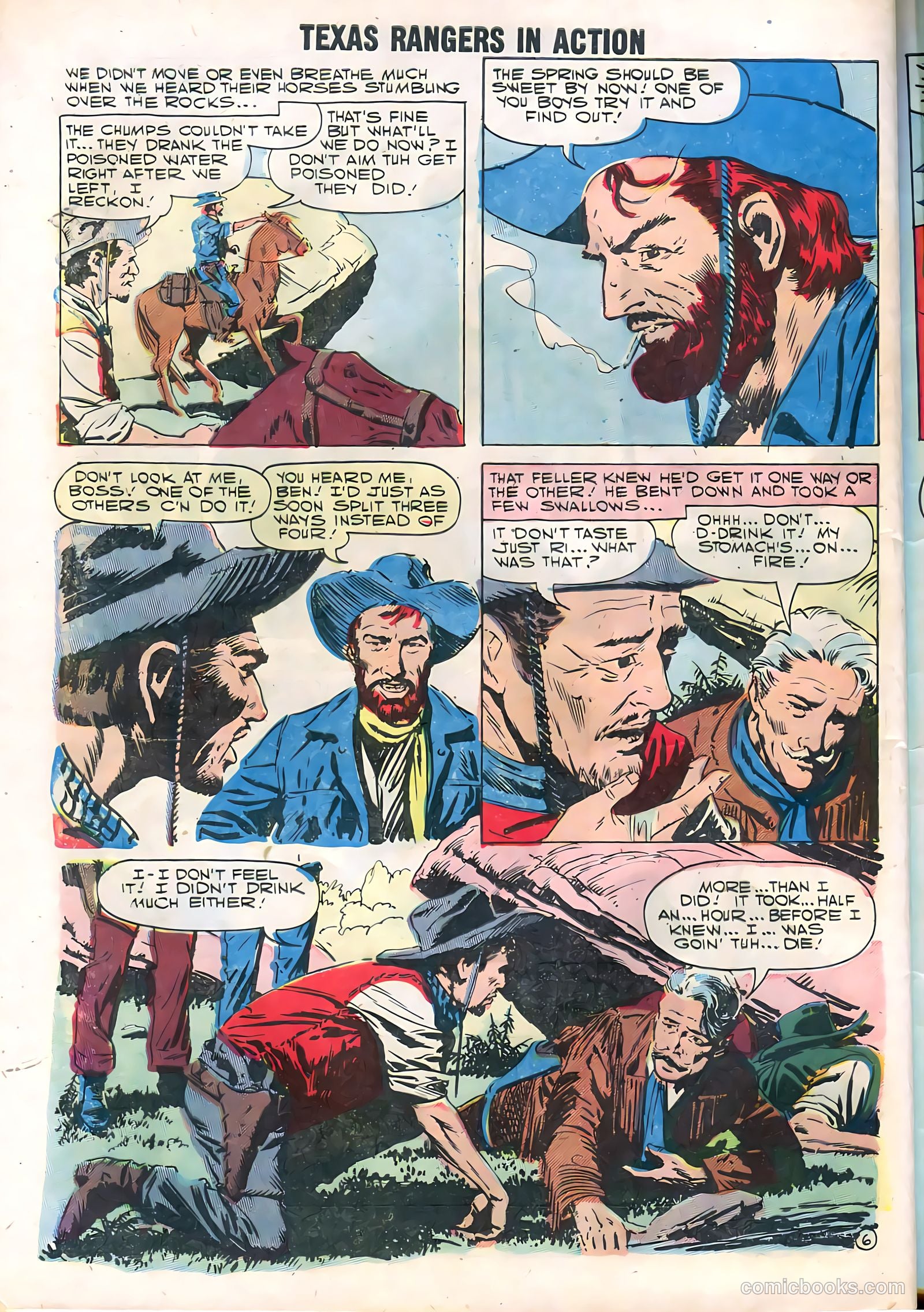 Texas Rangers in Action #11 (1958) — page 62 of 68