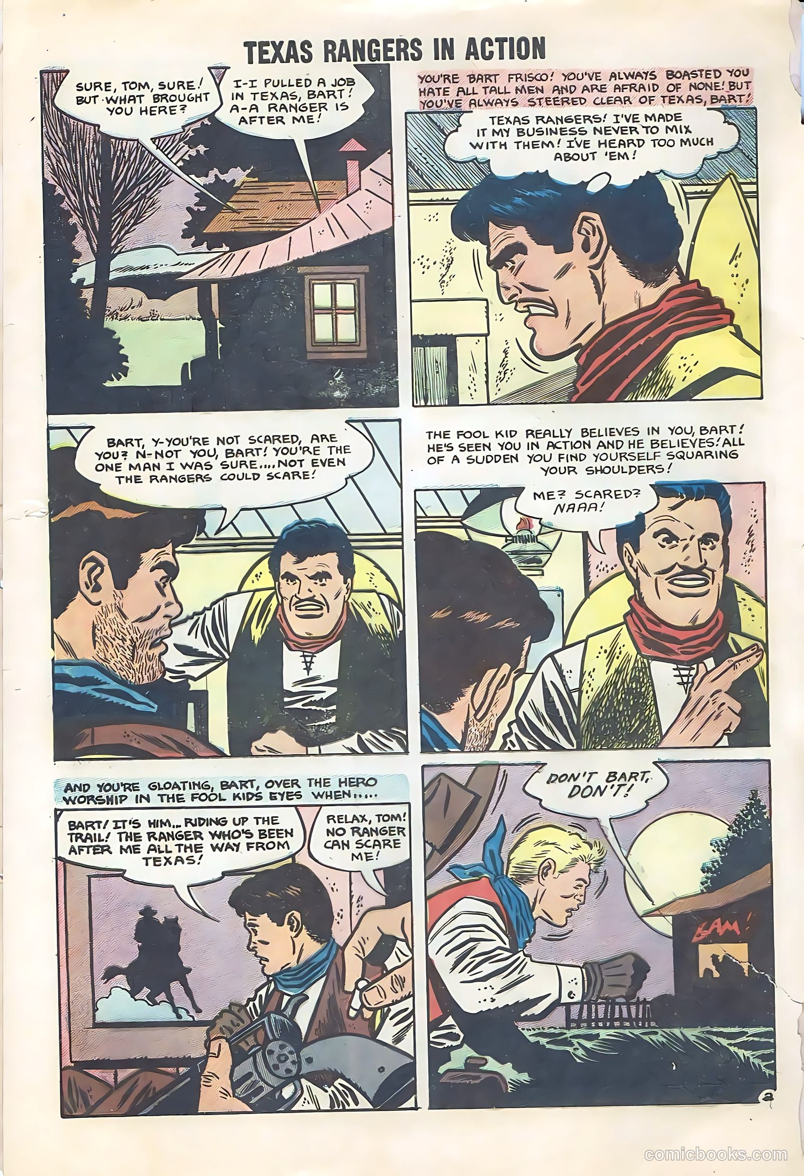 Texas Rangers in Action #12 (1958) — page 4 of 68