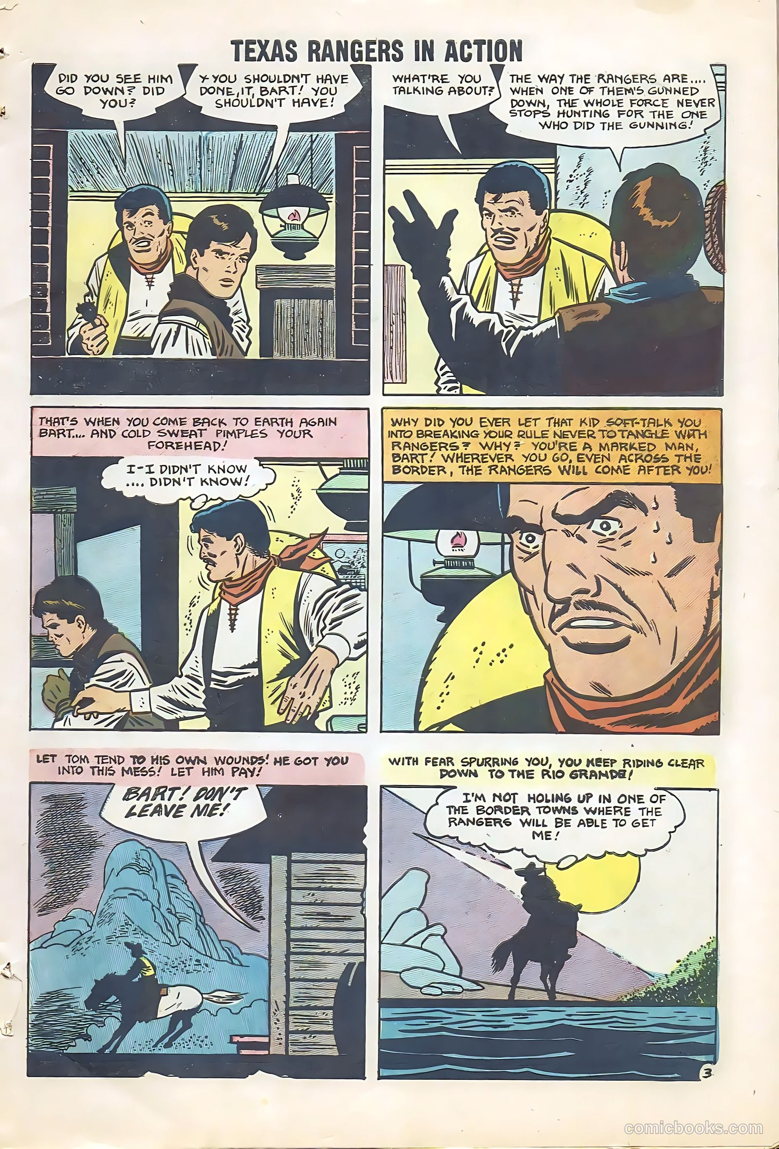 Texas Rangers in Action #12 (1958) — page 5 of 68