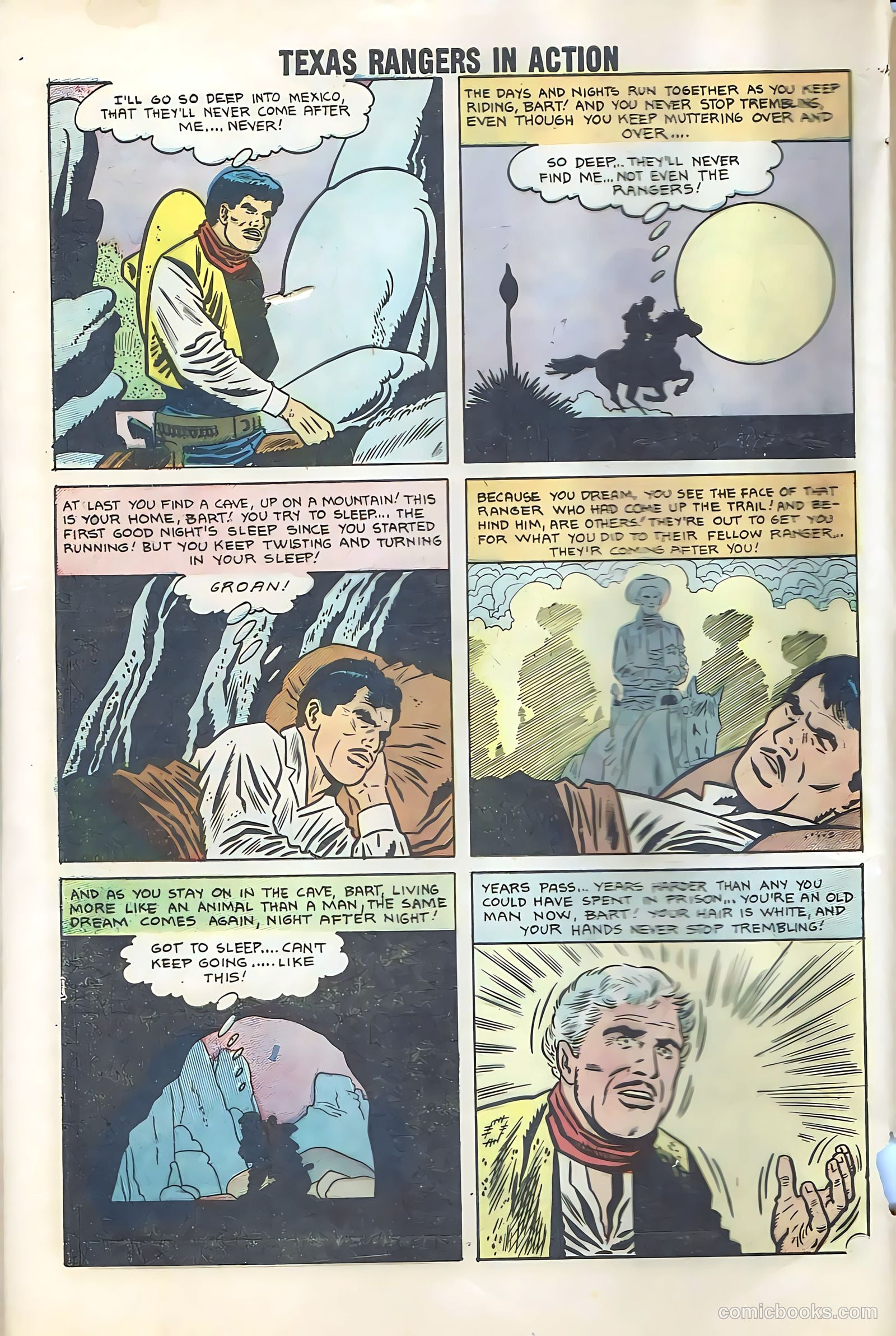 Texas Rangers in Action #12 (1958) — page 6 of 68