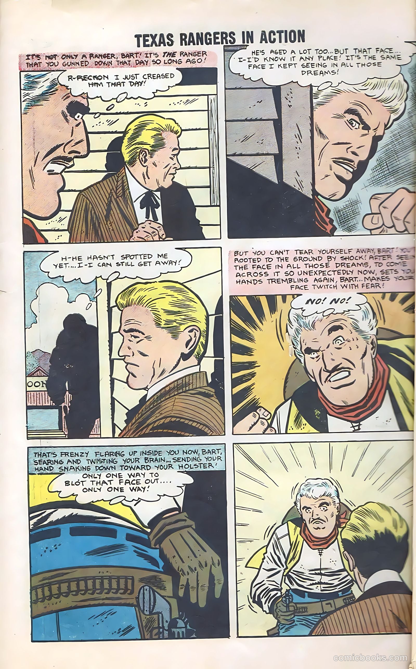 Texas Rangers in Action #12 (1958) — page 8 of 68