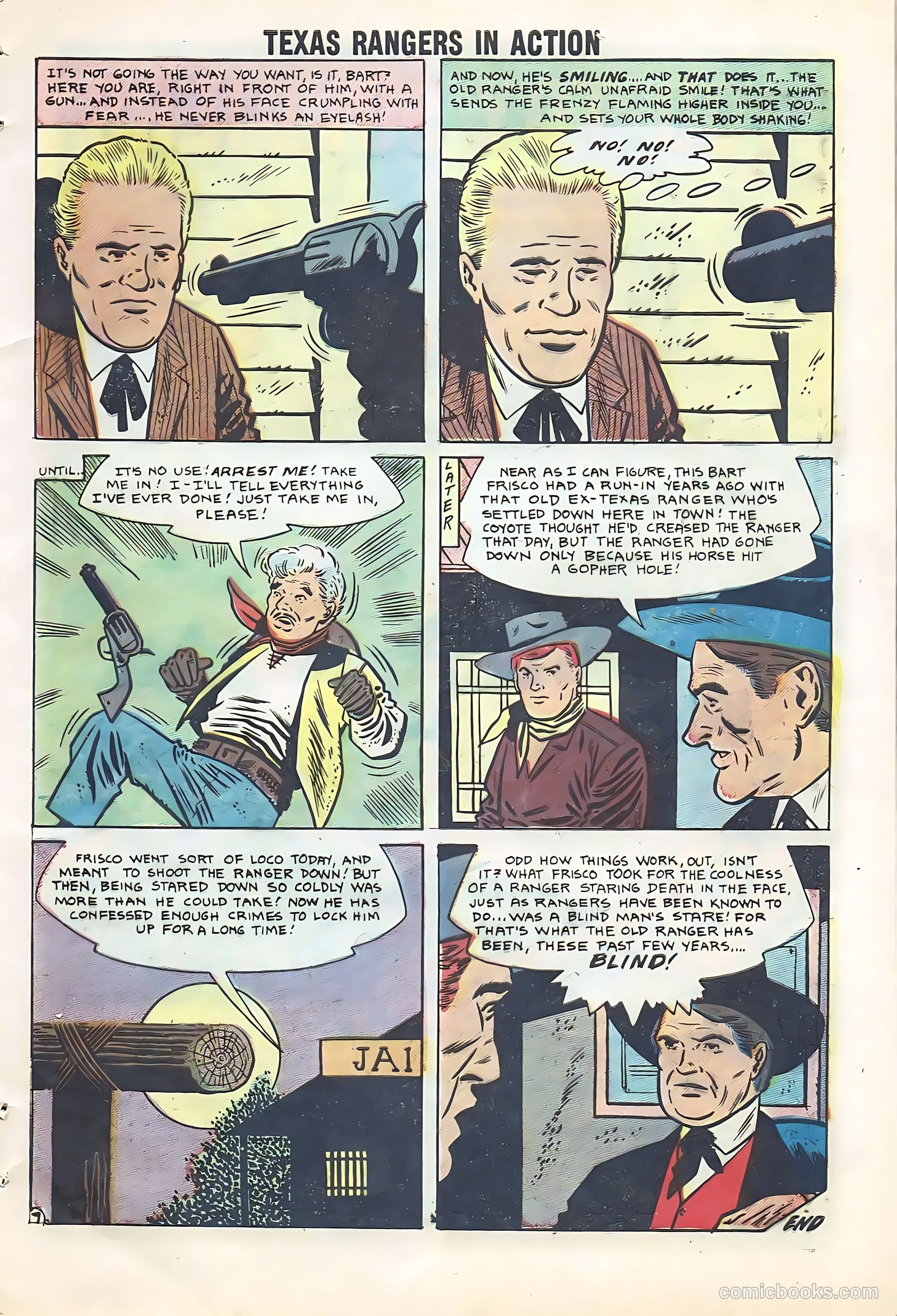 Texas Rangers in Action #12 (1958) — page 9 of 68