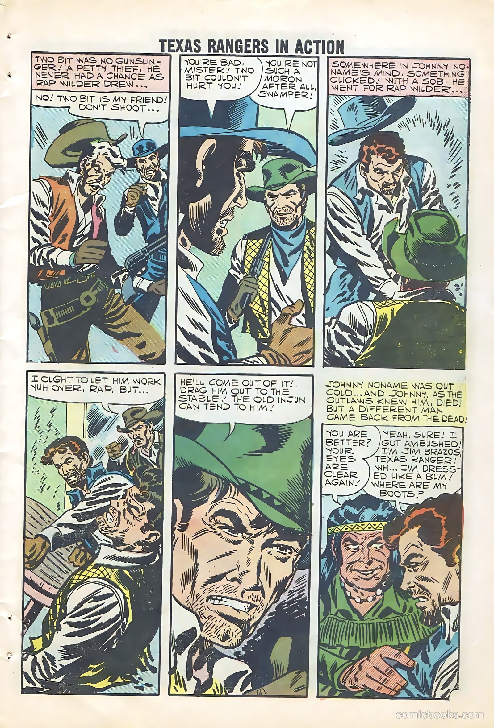 Texas Rangers in Action #12 (1958) — page 13 of 68