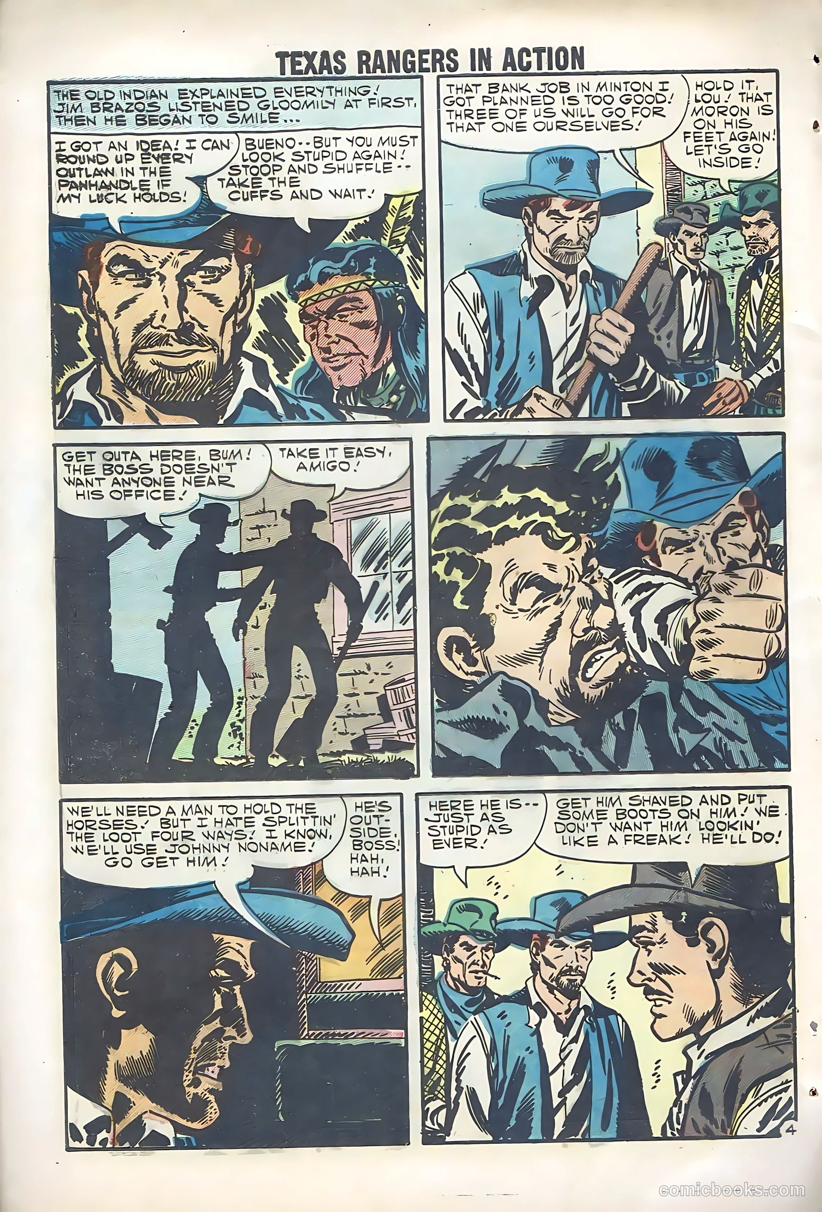 Texas Rangers in Action #12 (1958) — page 14 of 68
