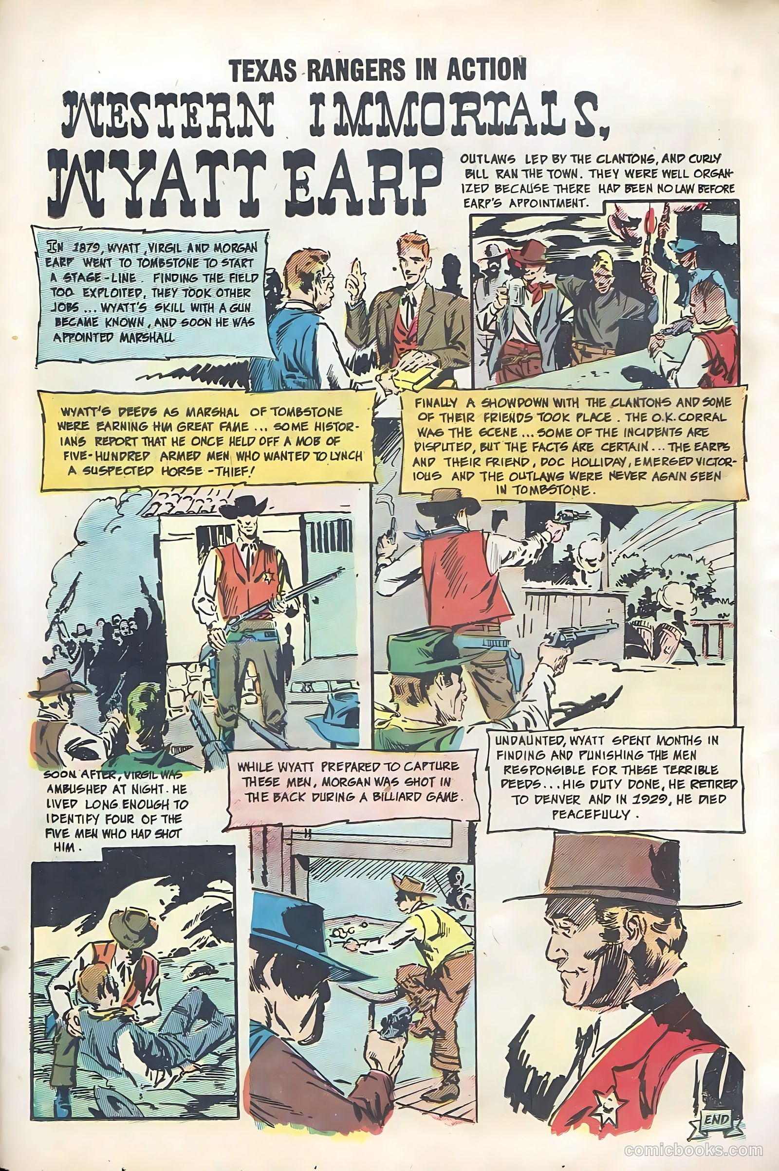 Texas Rangers in Action #12 (1958) — page 26 of 68