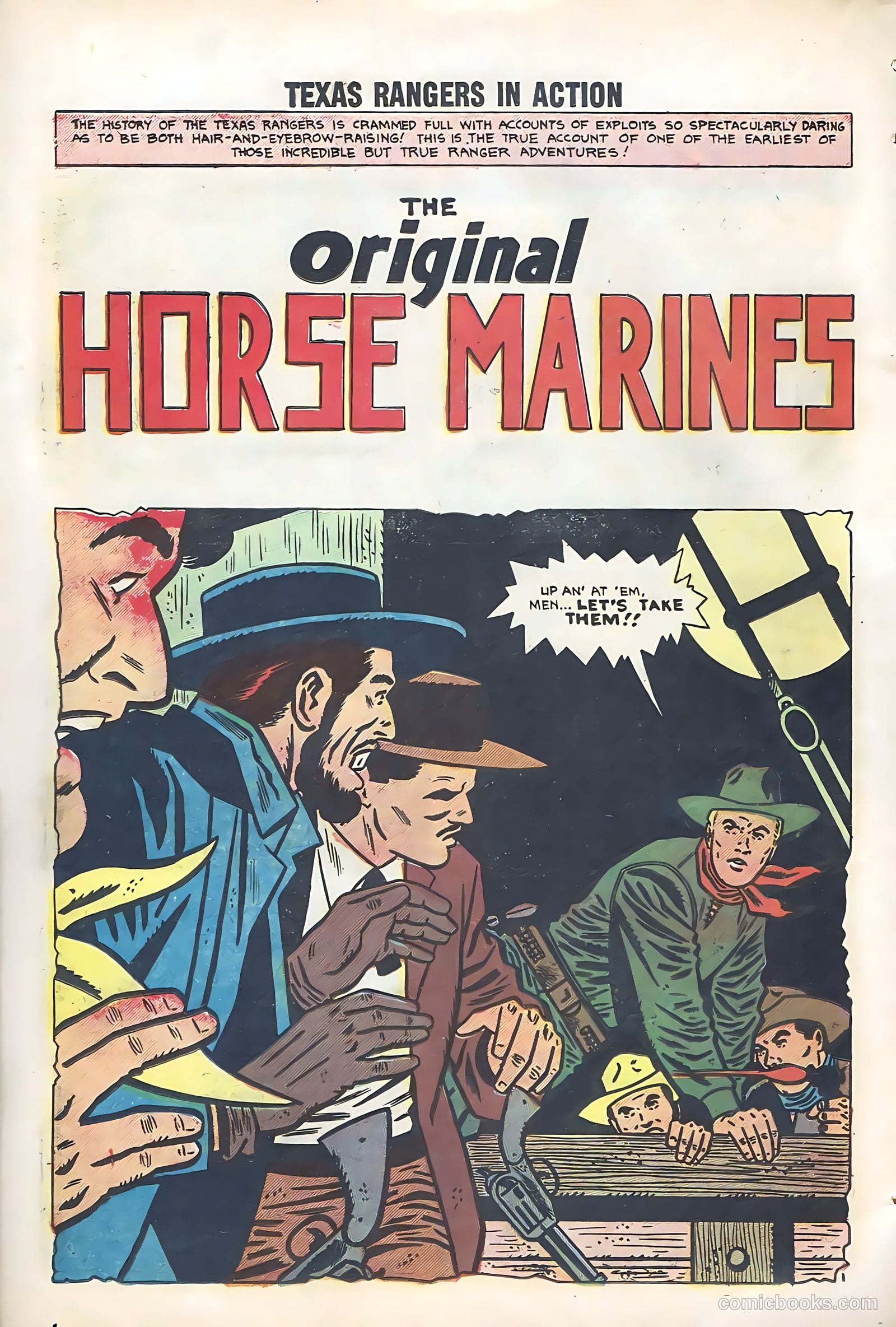 Texas Rangers in Action #12 (1958) — page 28 of 68