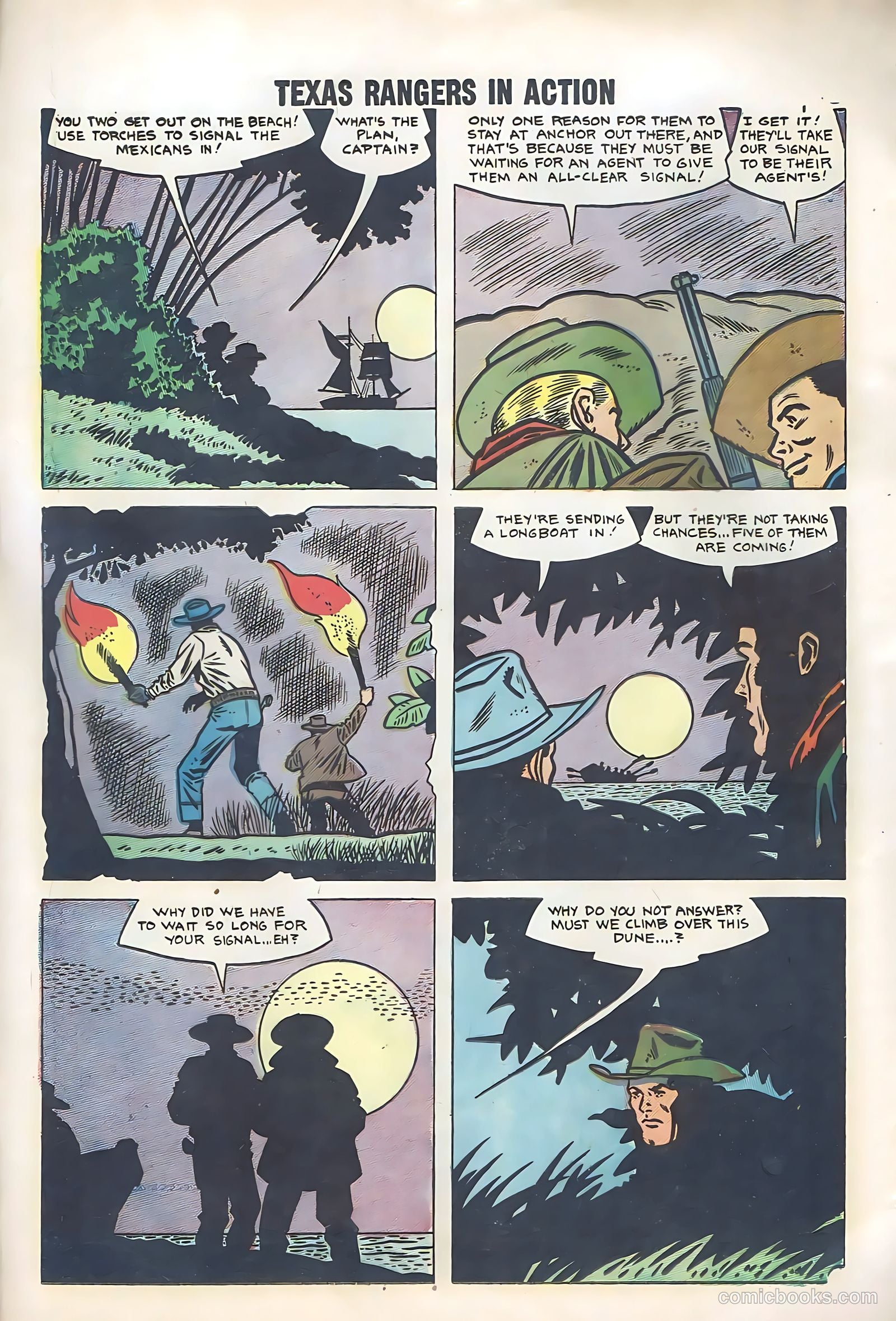 Texas Rangers in Action #12 (1958) — page 30 of 68