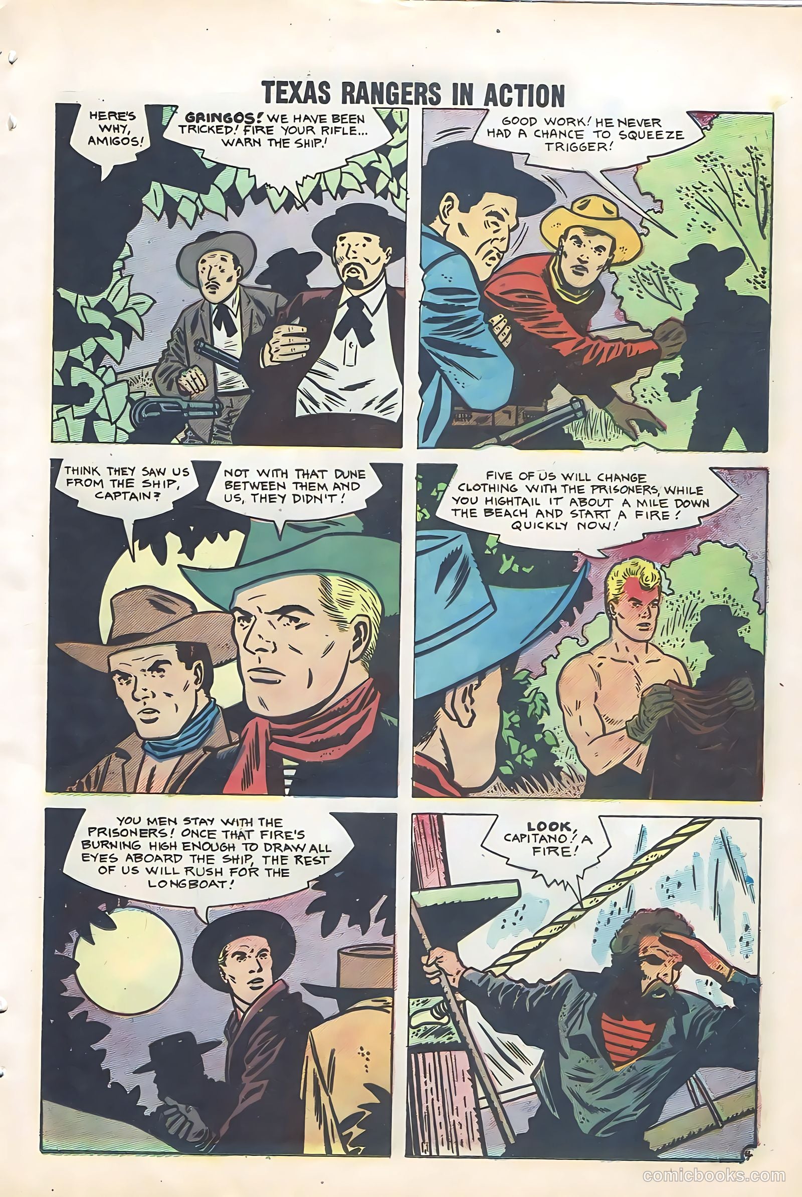 Texas Rangers in Action #12 (1958) — page 31 of 68