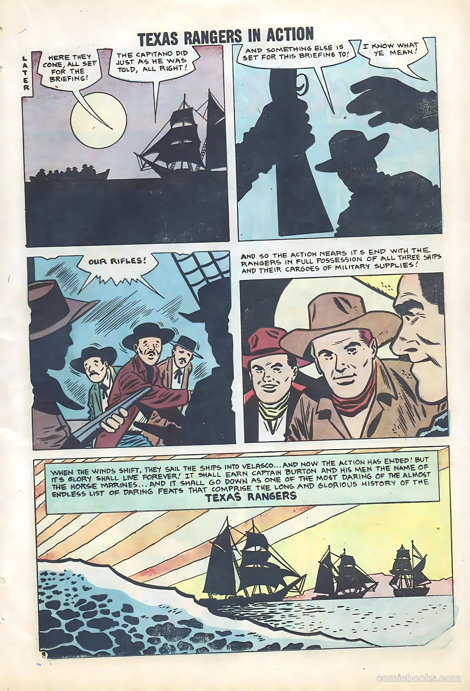 Texas Rangers in Action #12 (1958) — page 35 of 68
