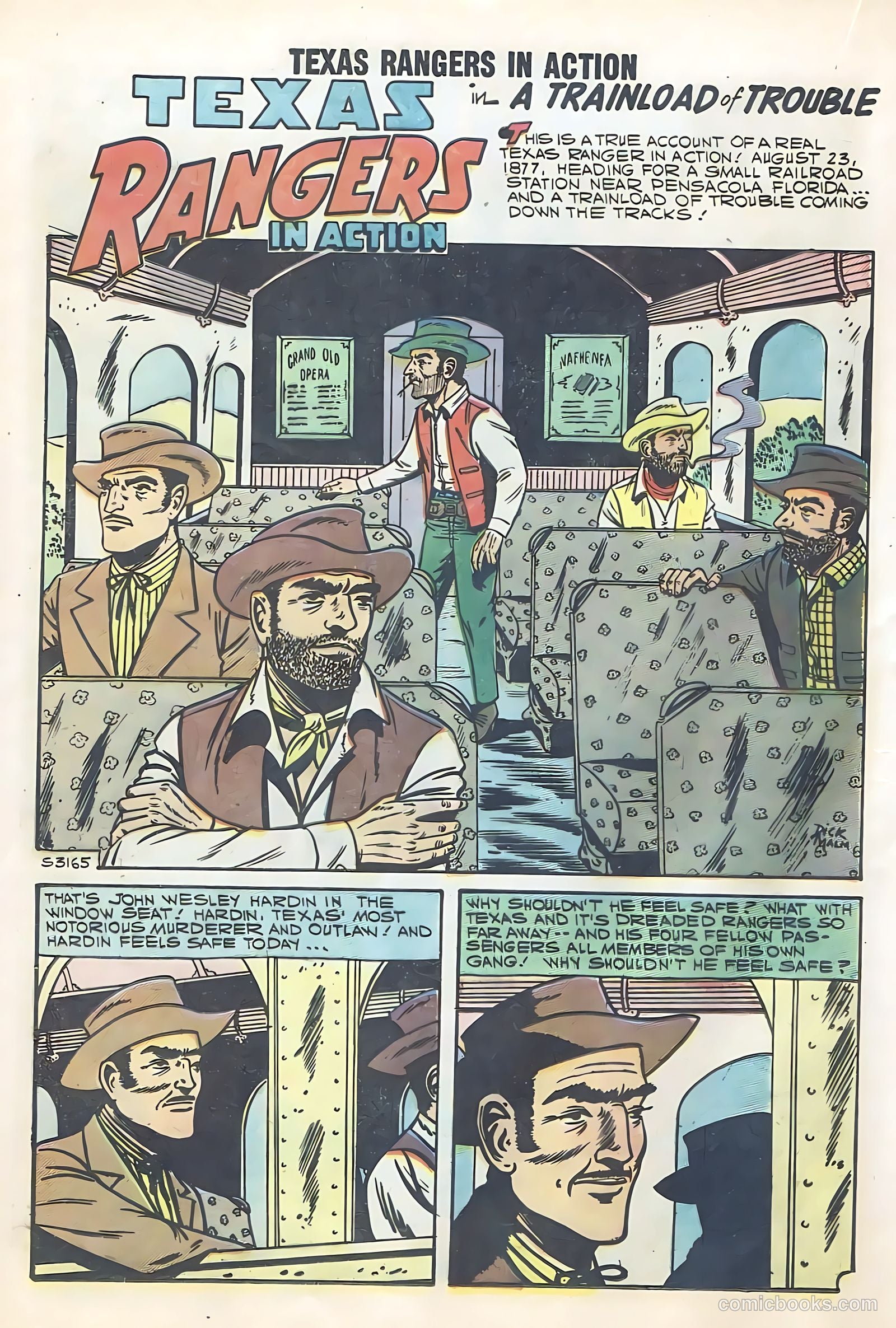 Texas Rangers in Action #12 (1958) — page 36 of 68
