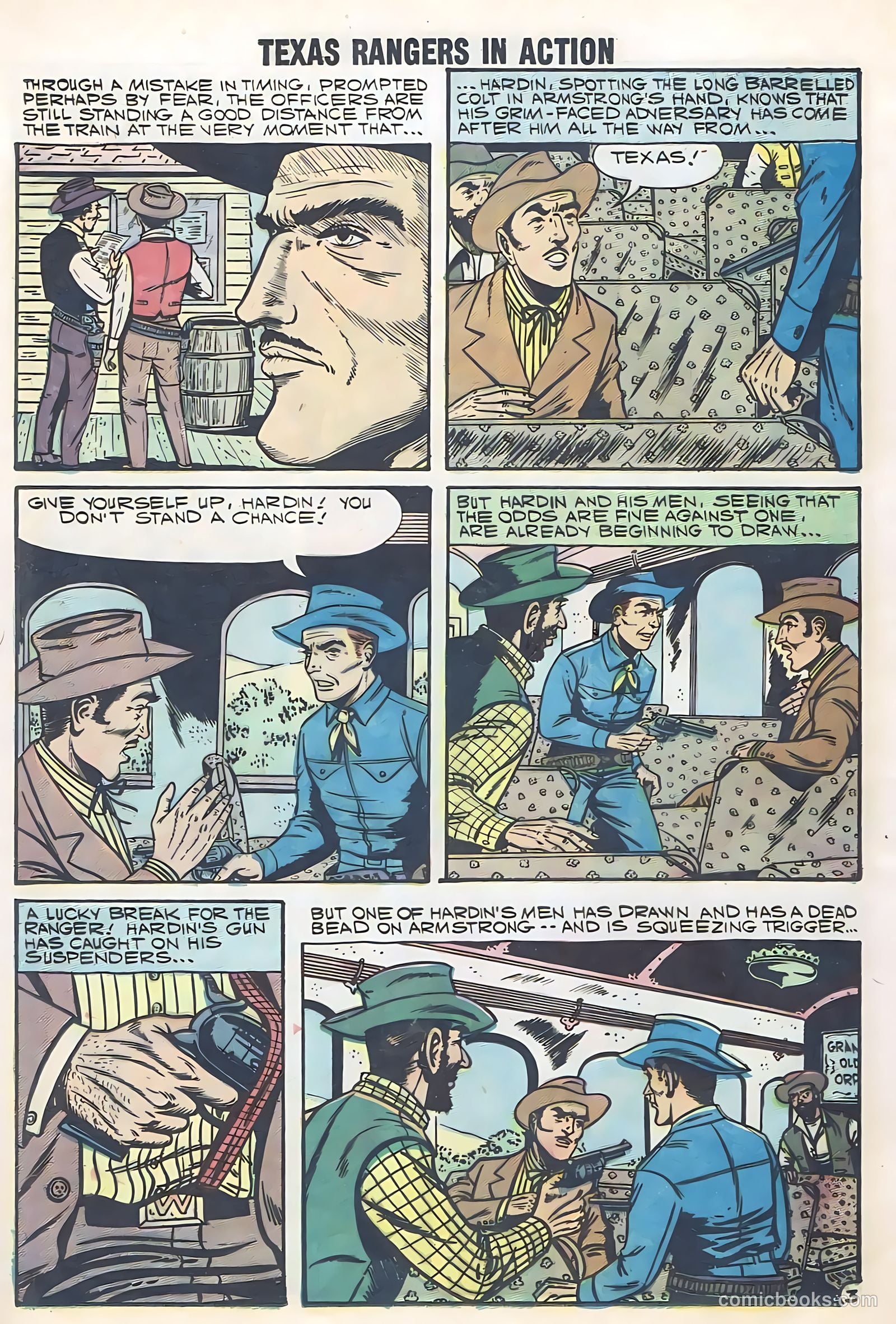 Texas Rangers in Action #12 (1958) — page 38 of 68