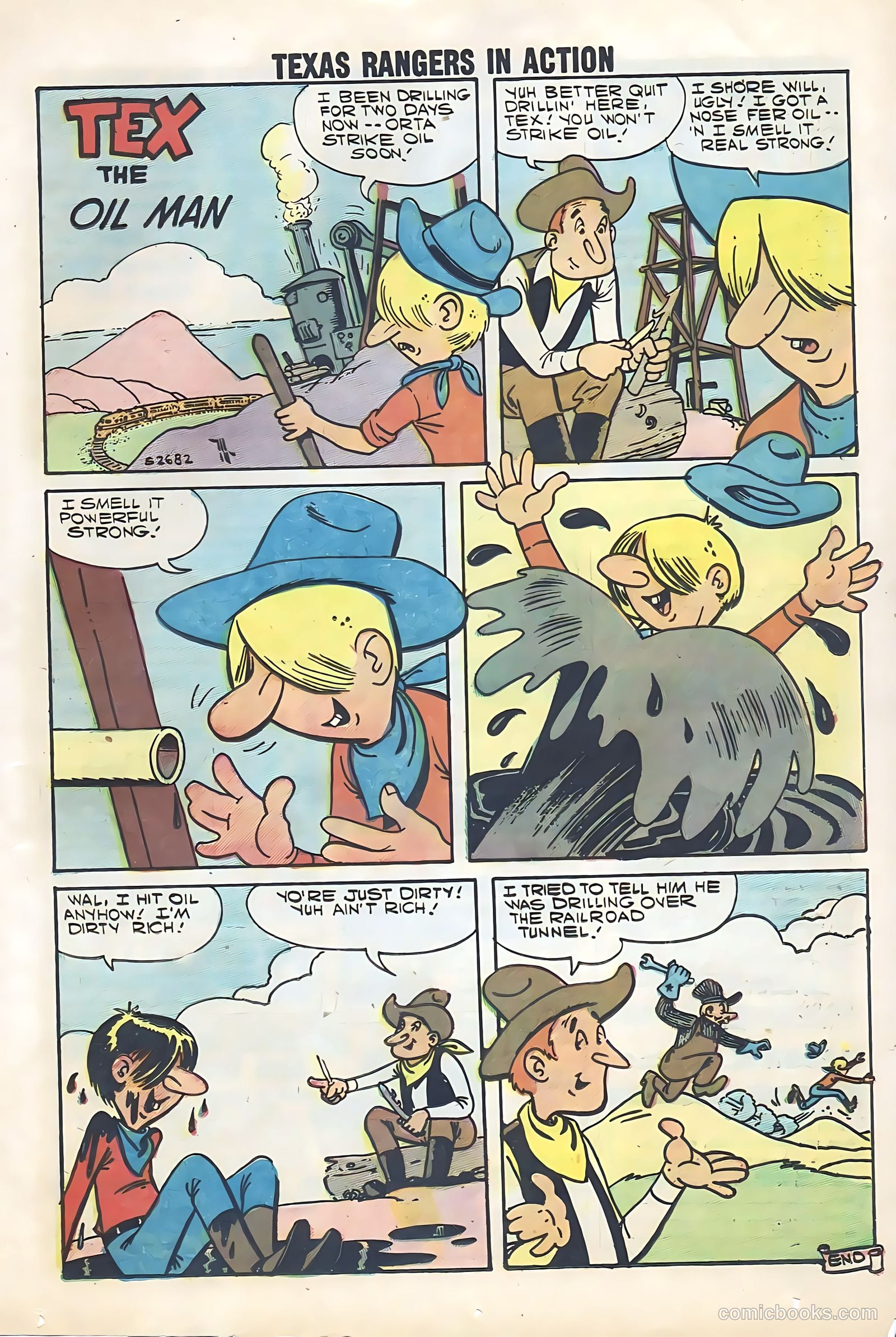 Texas Rangers in Action #12 (1958) — page 41 of 68
