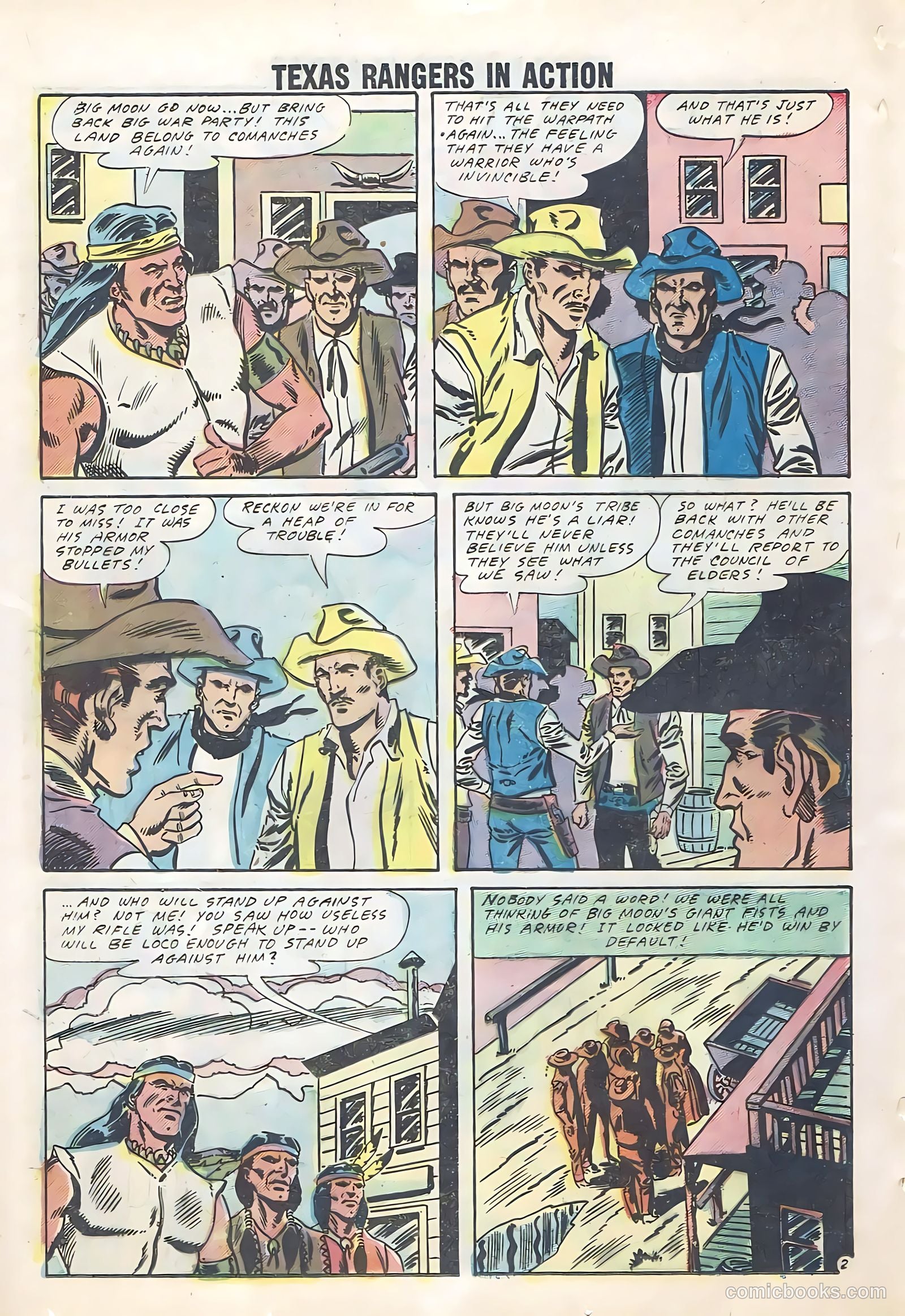 Texas Rangers in Action #12 (1958) — page 44 of 68