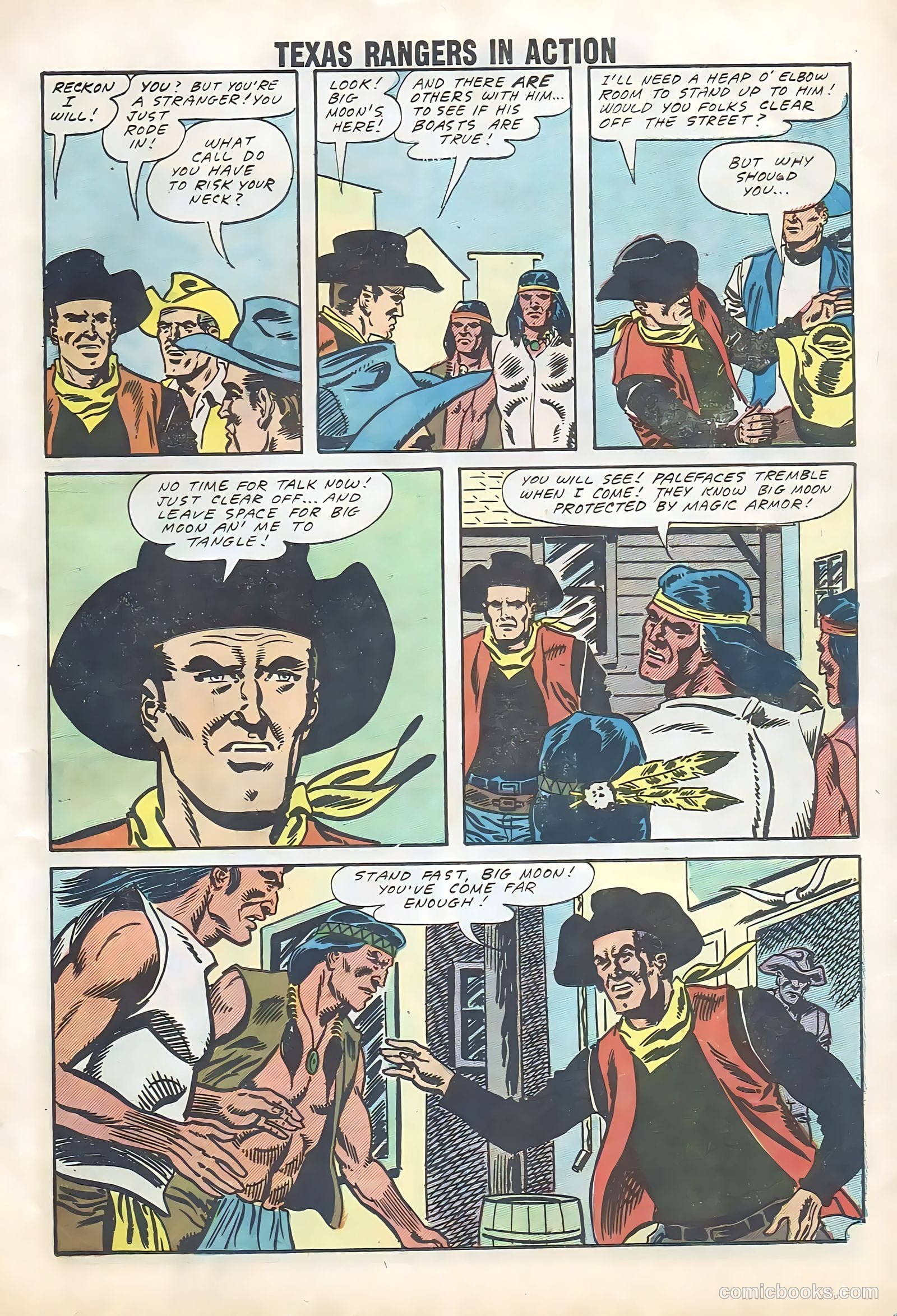 Texas Rangers in Action #12 (1958) — page 45 of 68