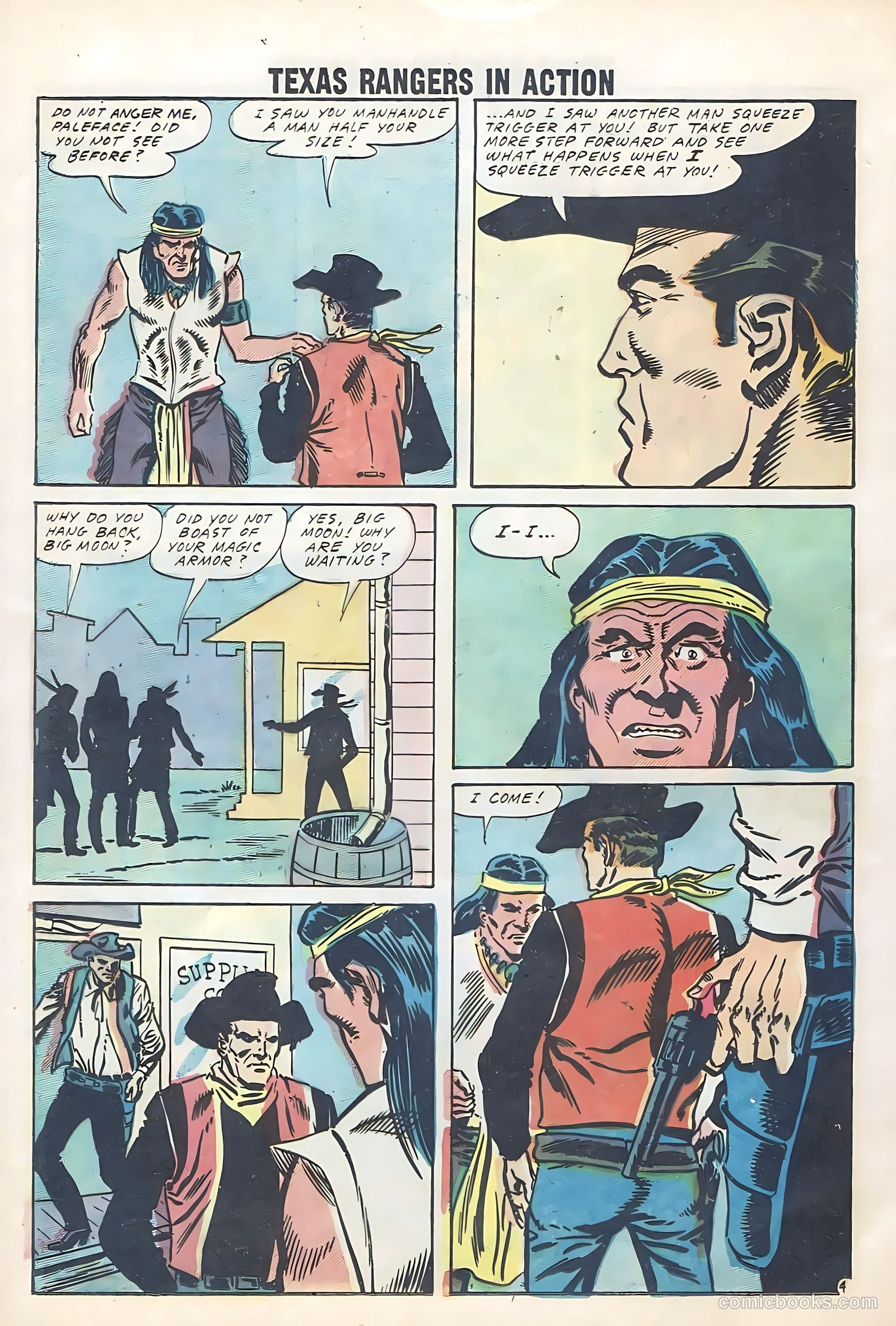 Texas Rangers in Action #12 (1958) — page 46 of 68