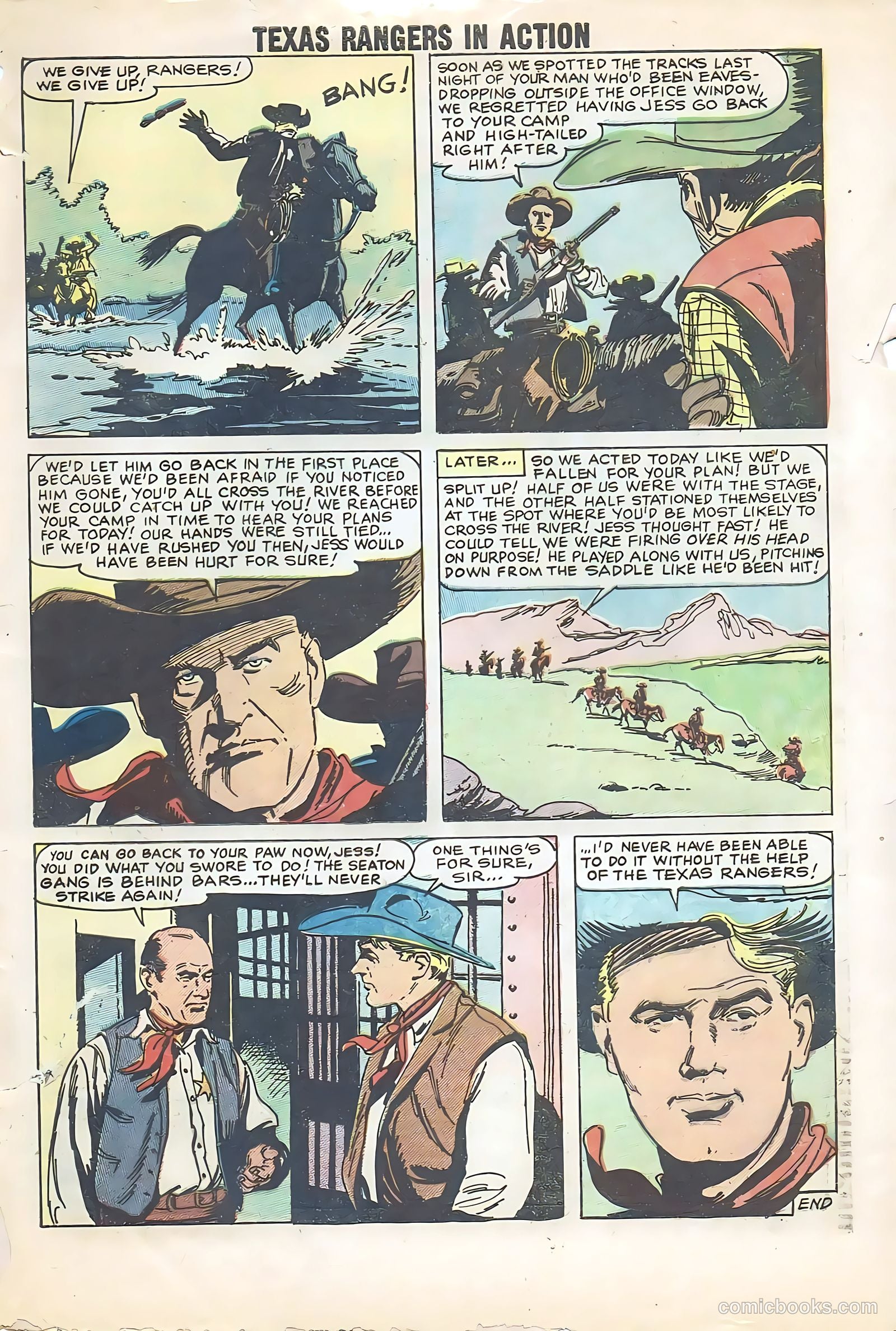 Texas Rangers in Action #12 (1958) — page 65 of 68
