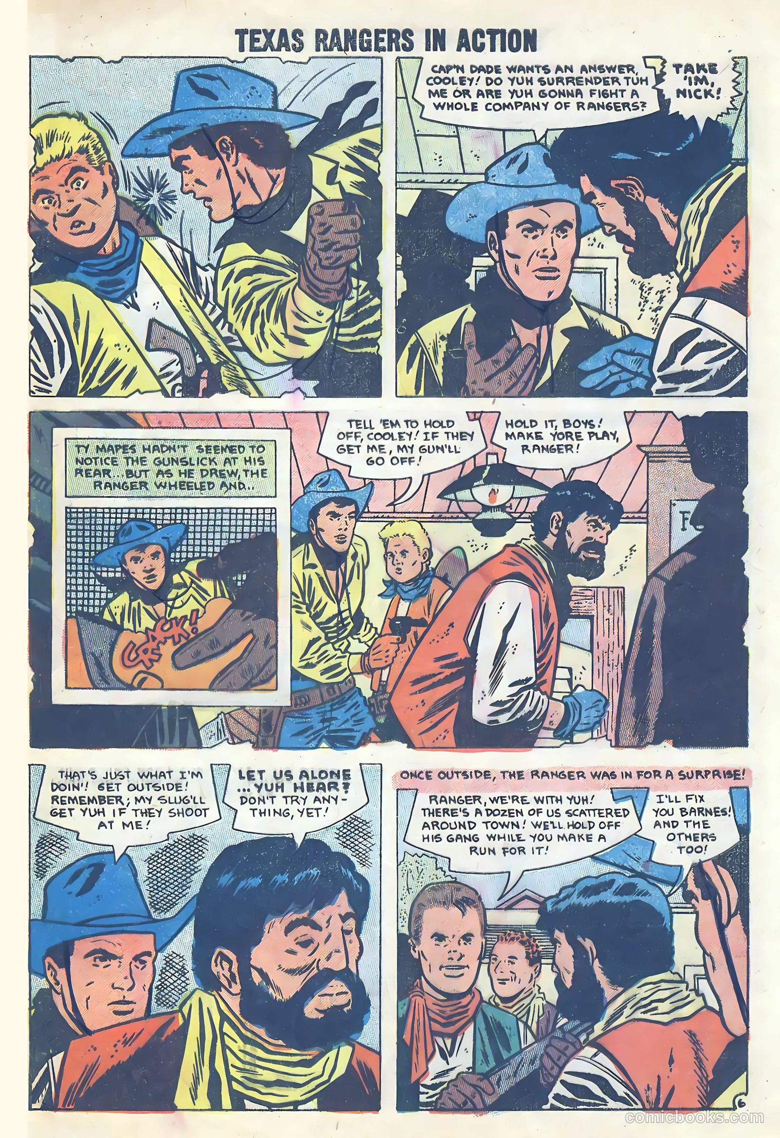 Texas Rangers in Action #13 (1958) — page 9 of 36