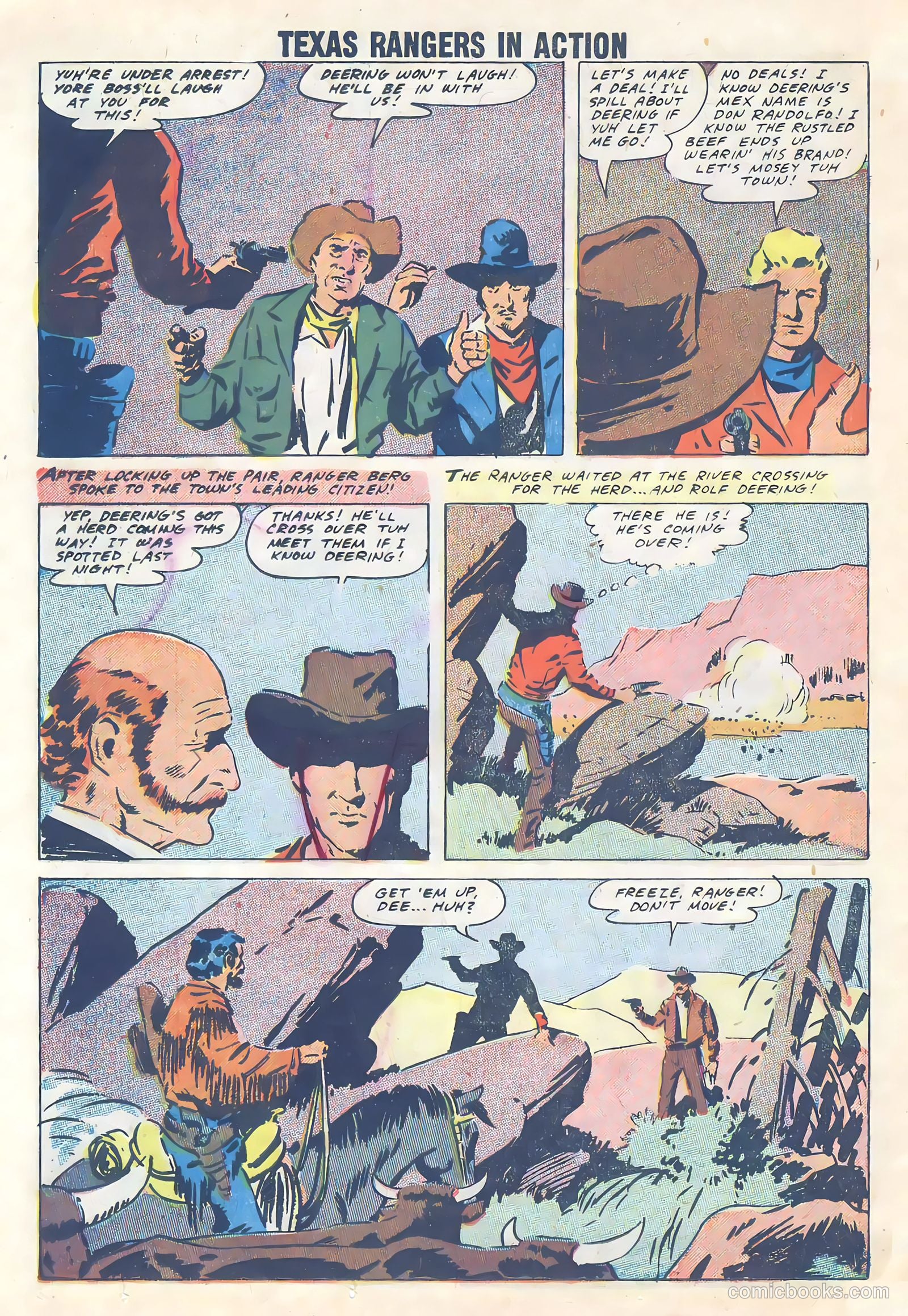 Texas Rangers in Action #13 (1958) — page 14 of 36