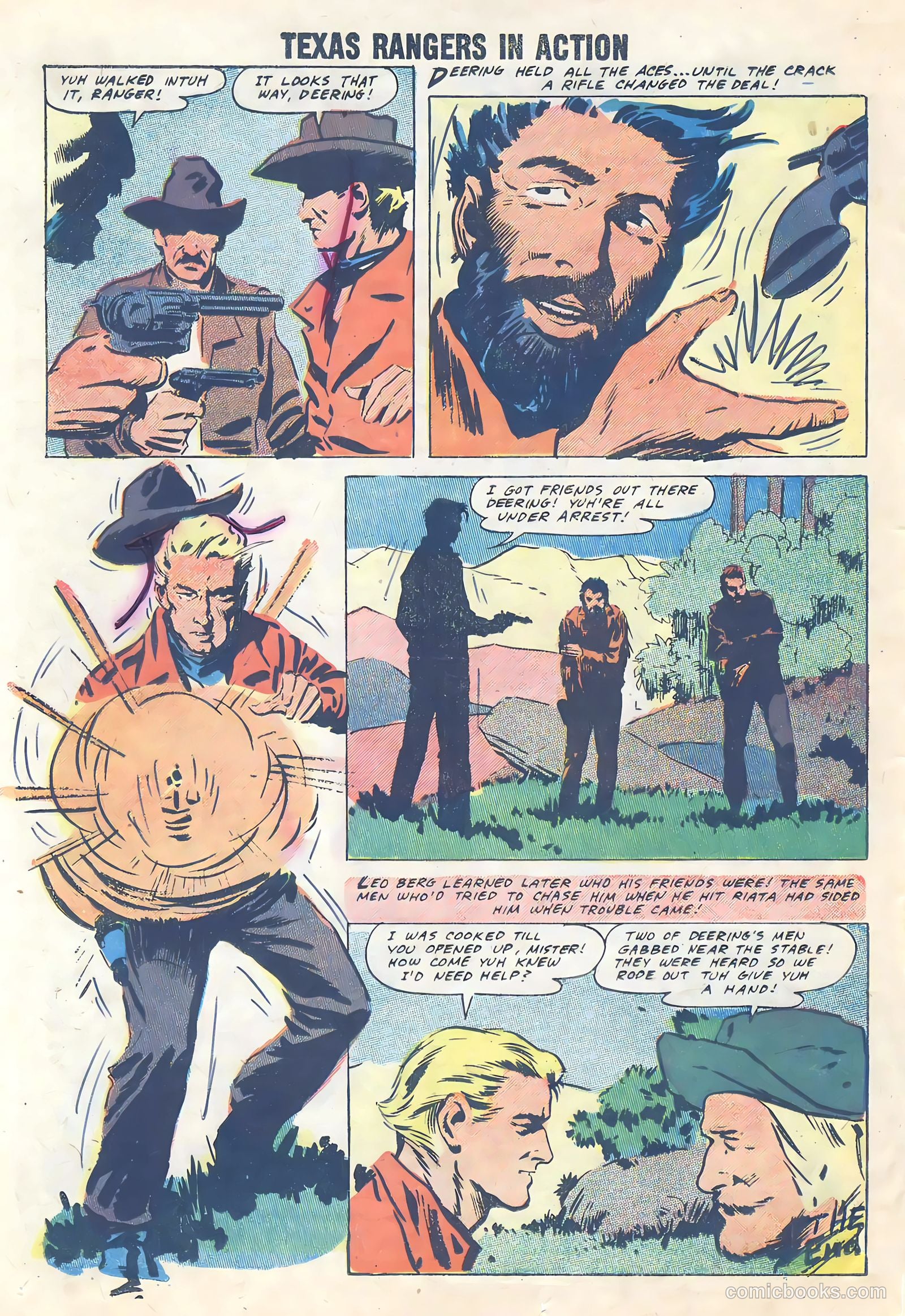 Texas Rangers in Action #13 (1958) — page 16 of 36