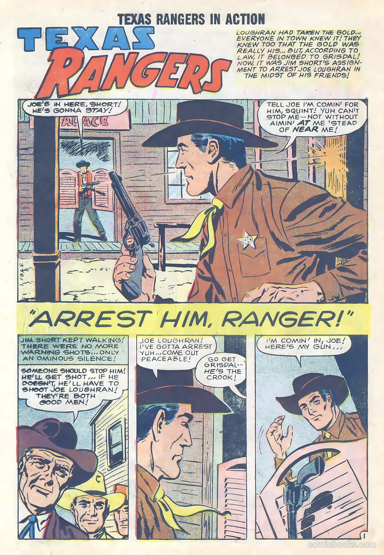 Texas Rangers in Action #13 (1958) — page 18 of 36