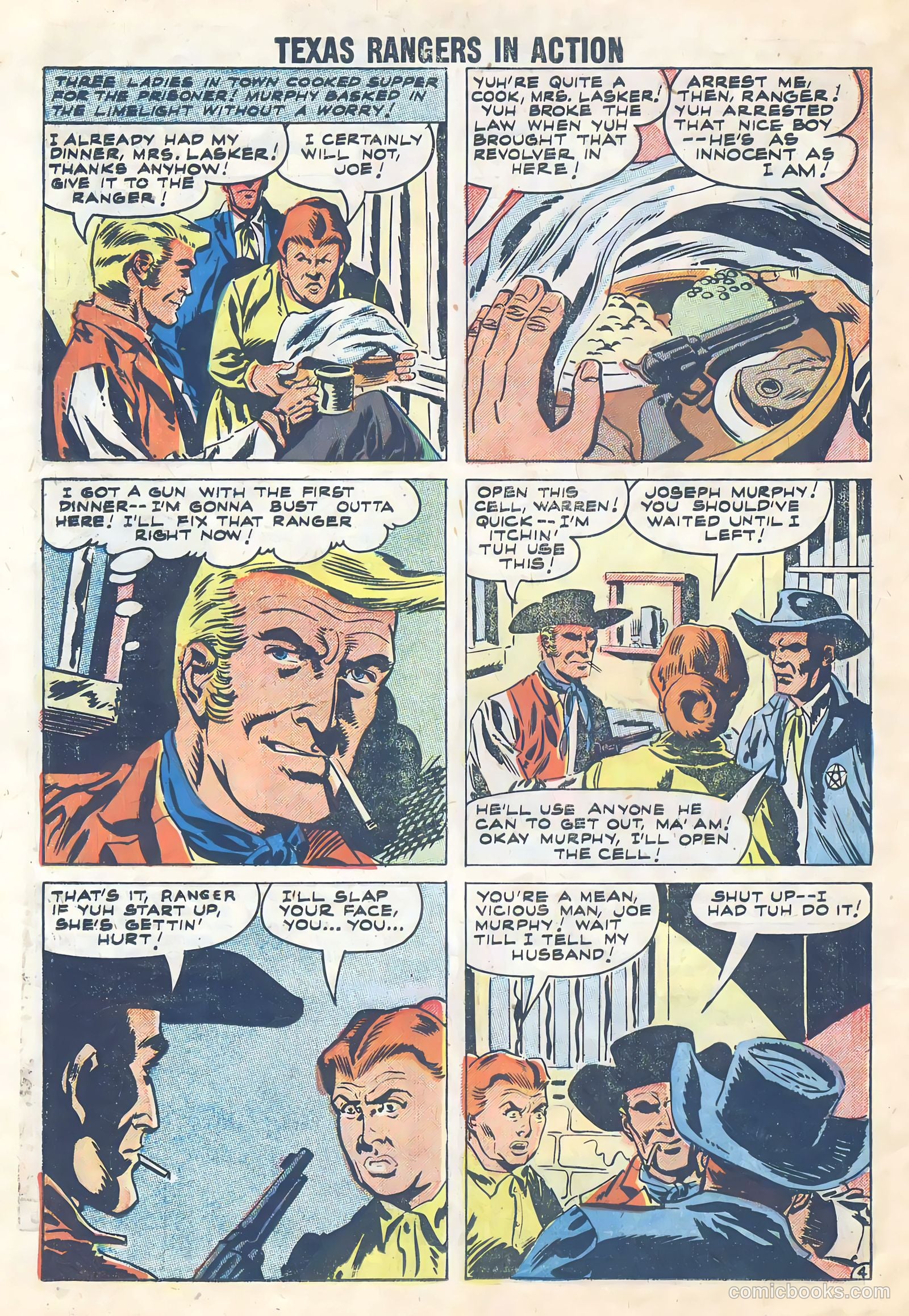 Texas Rangers in Action #13 (1958) — page 26 of 36