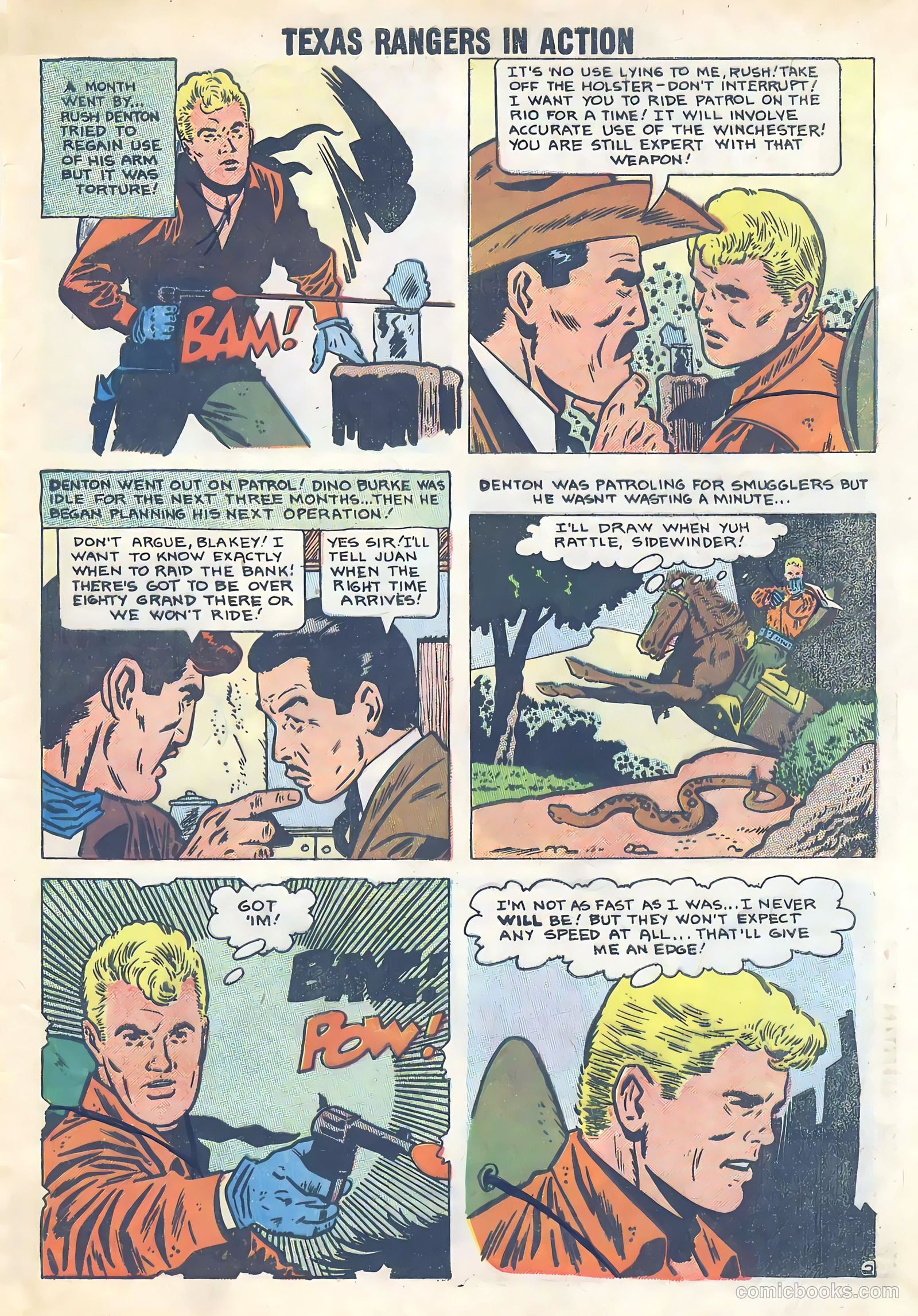 Texas Rangers in Action #13 (1958) — page 29 of 36