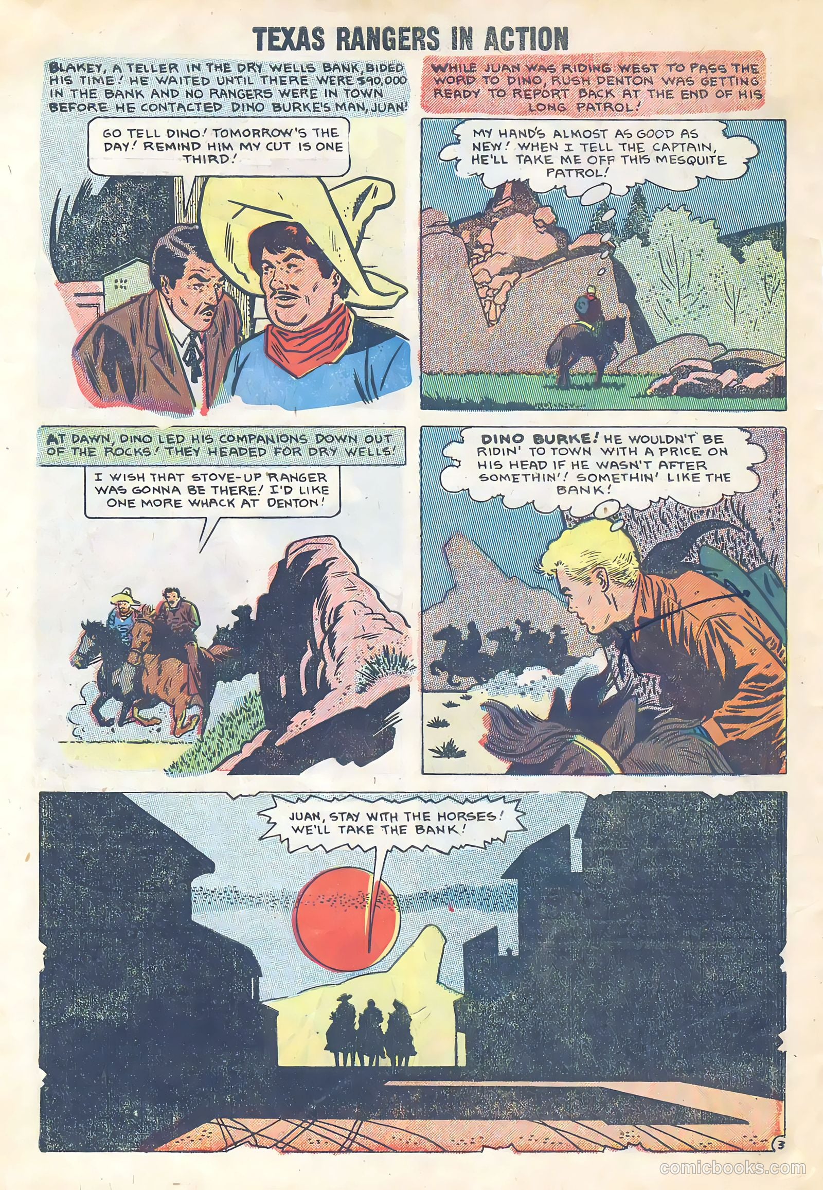 Texas Rangers in Action #13 (1958) — page 30 of 36