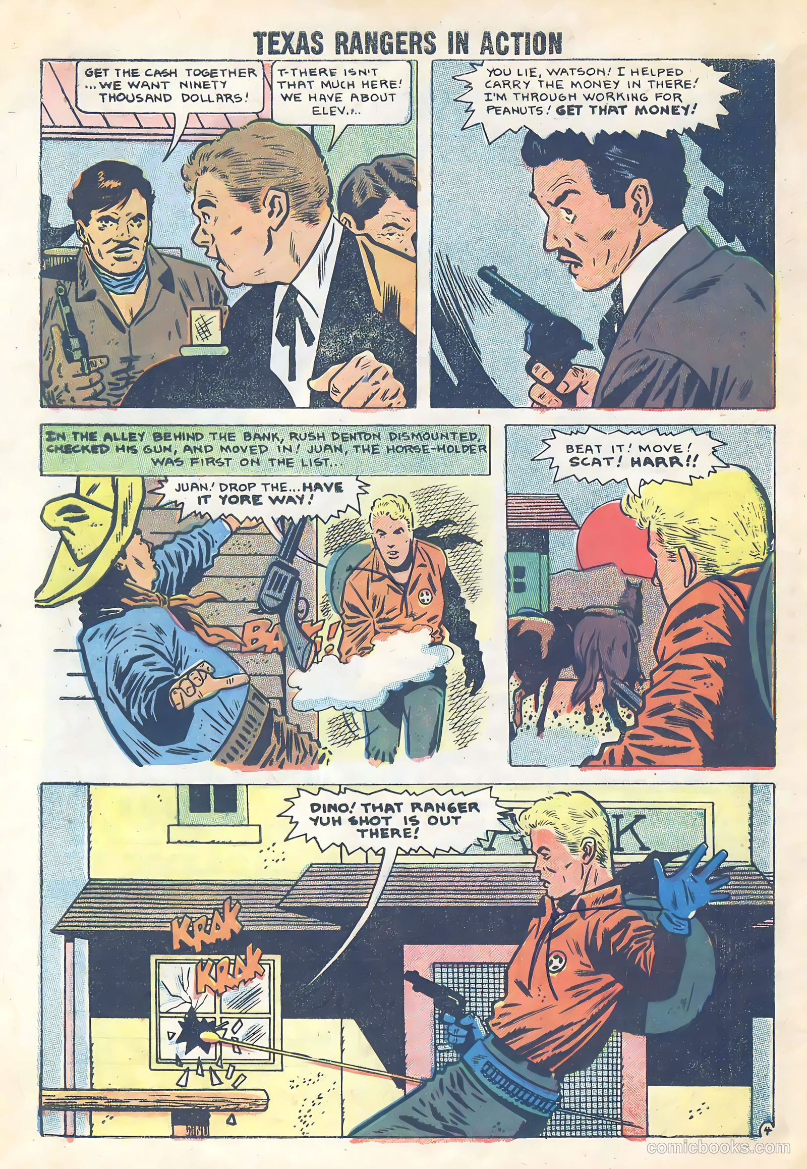 Texas Rangers in Action #13 (1958) — page 32 of 36