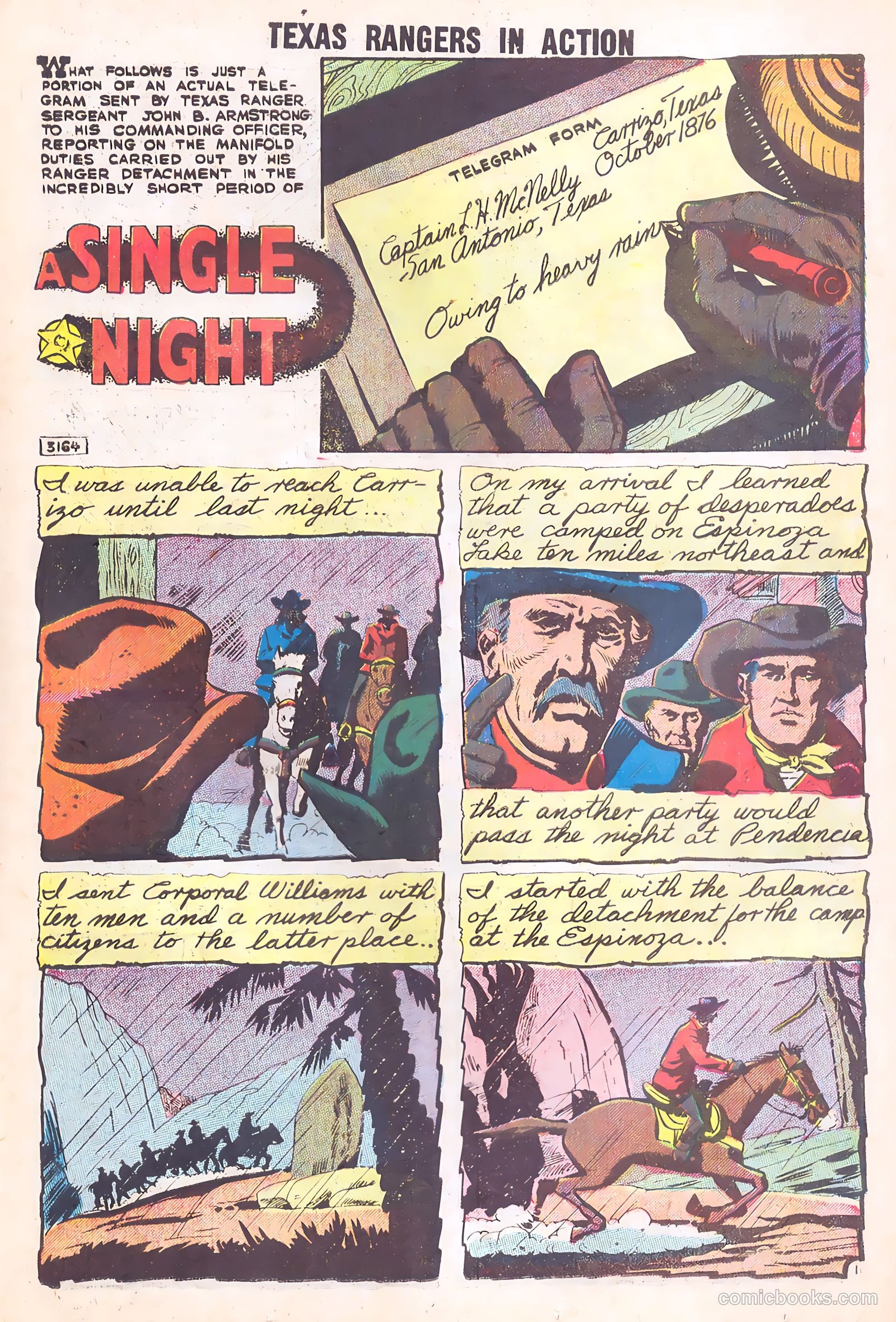 Texas Rangers in Action #14 (1958) — page 11 of 37