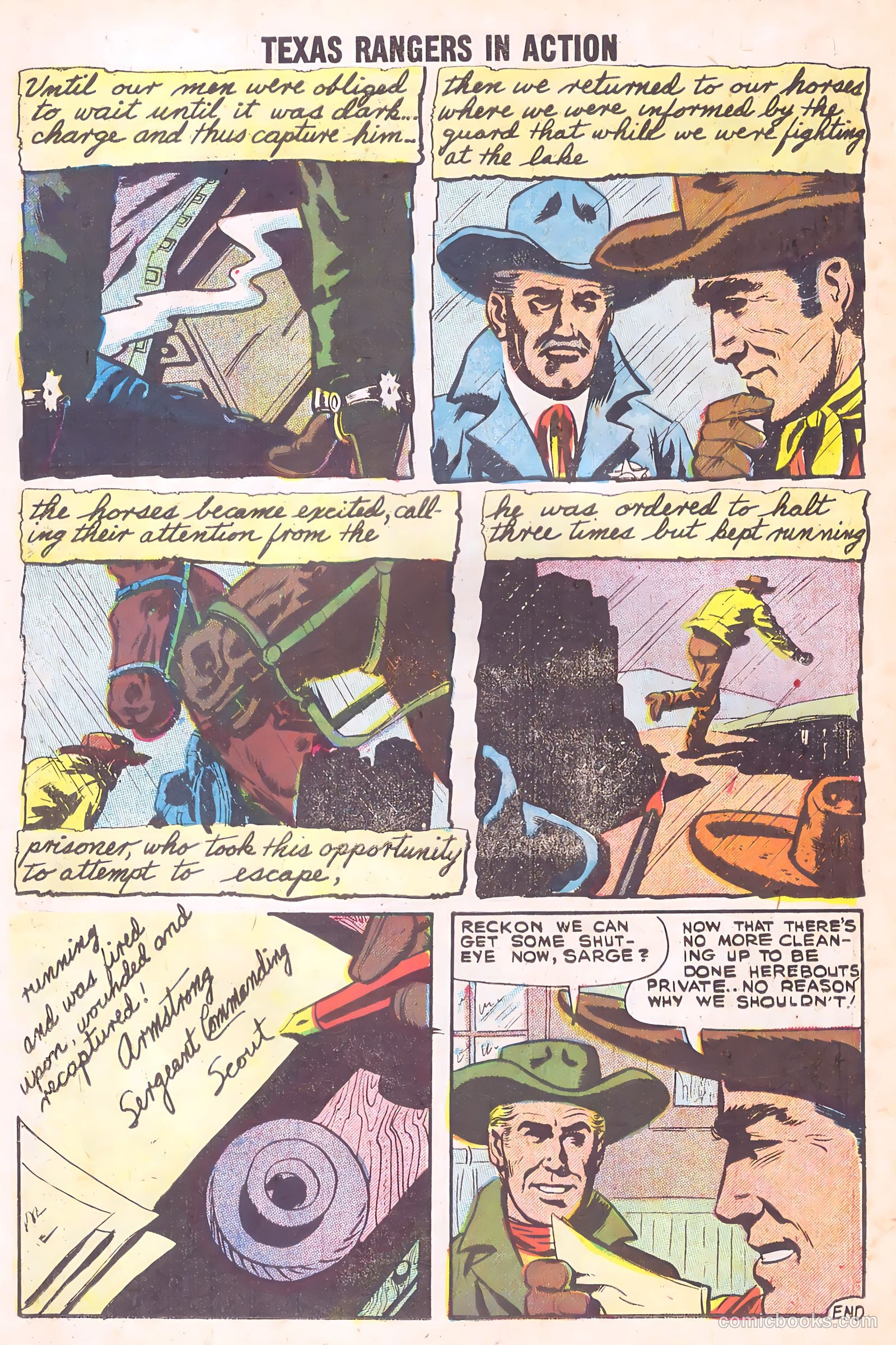 Texas Rangers in Action #14 (1958) — page 14 of 37