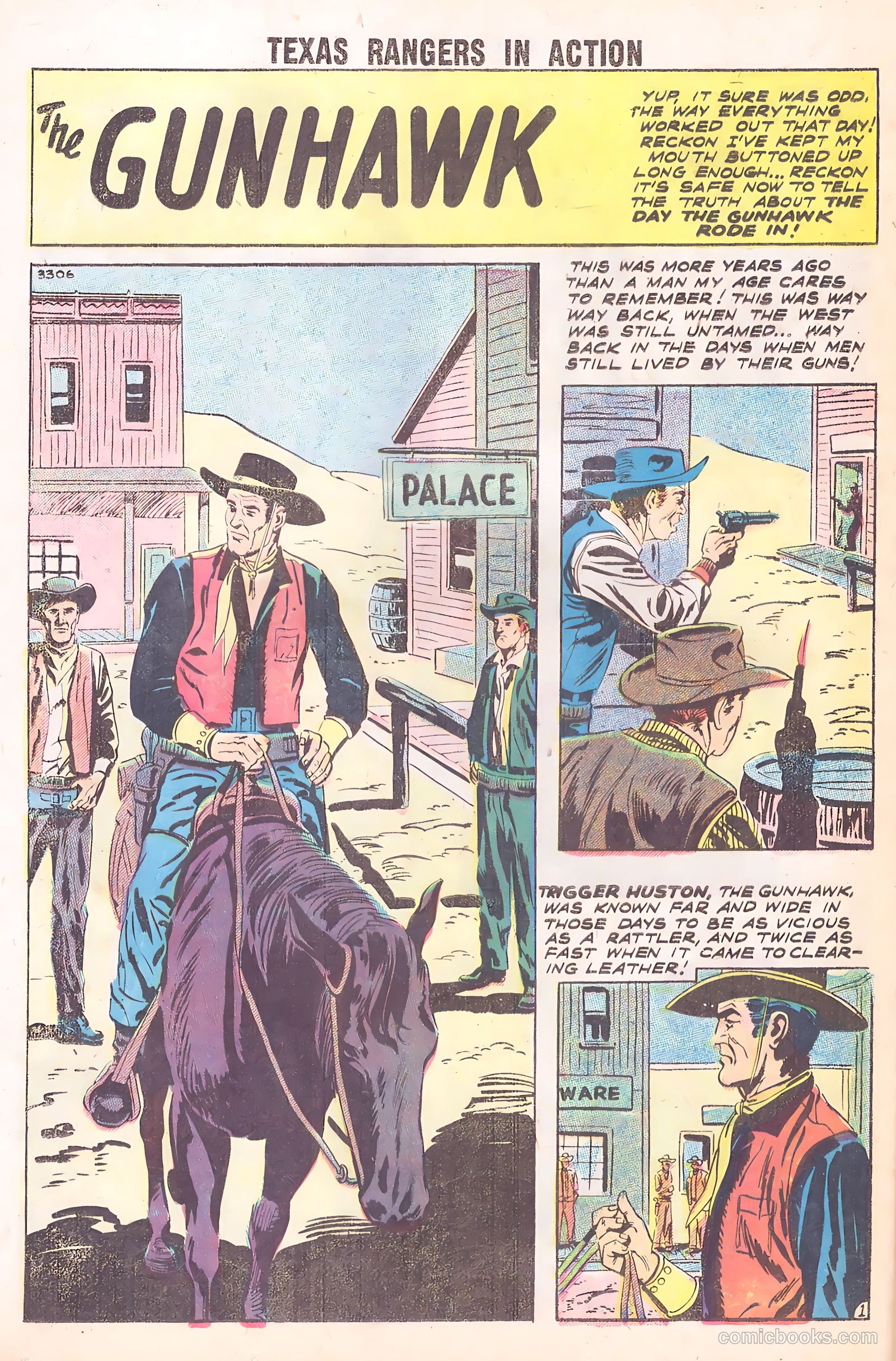 Texas Rangers in Action #14 (1958) — page 24 of 37