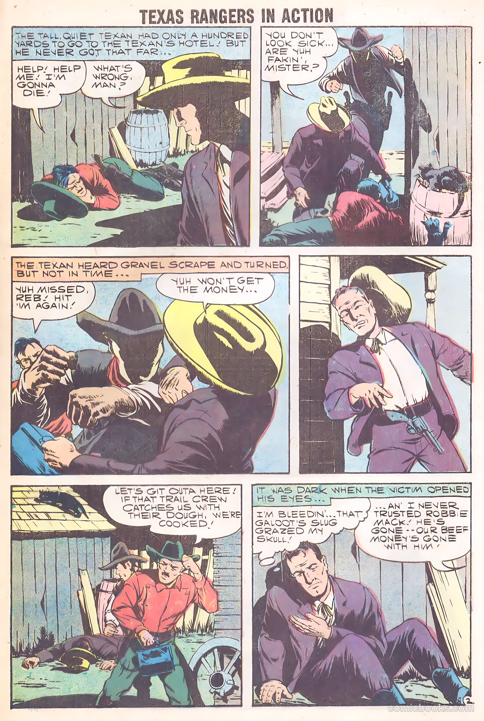 Texas Rangers in Action #14 (1958) — page 29 of 37