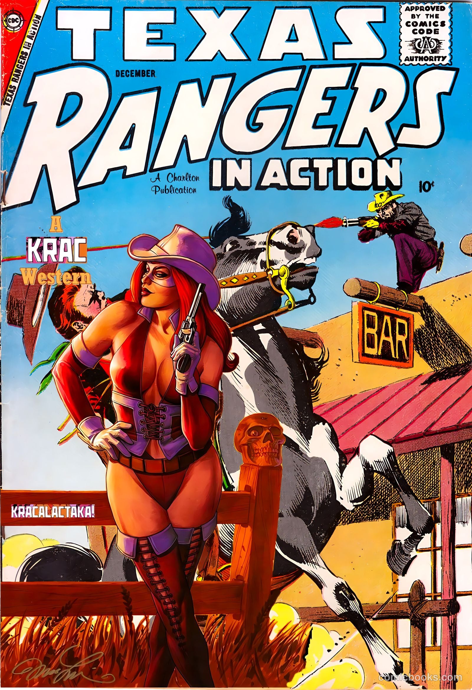 Texas Rangers in Action #14 (1958) — page 37 of 37