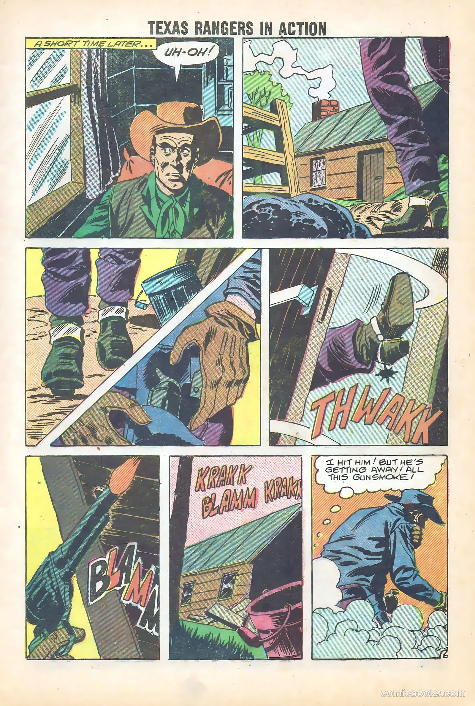 Texas Rangers in Action #15 (1959) — page 9 of 35