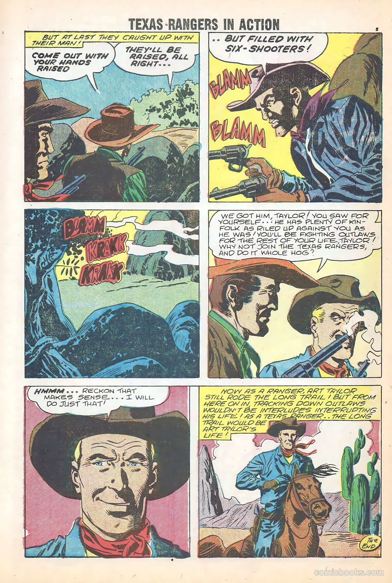 Texas Rangers in Action #15 (1959) — page 11 of 35