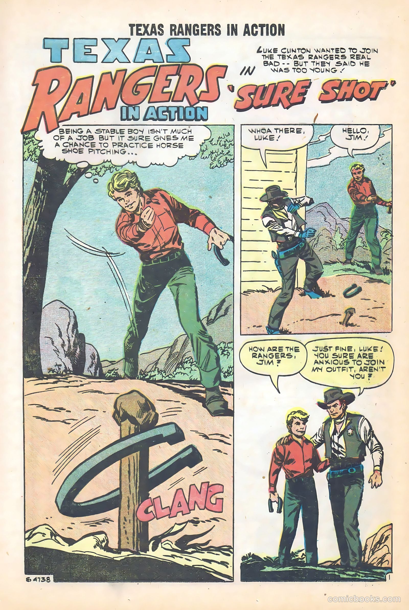 Texas Rangers in Action #15 (1959) — page 13 of 35
