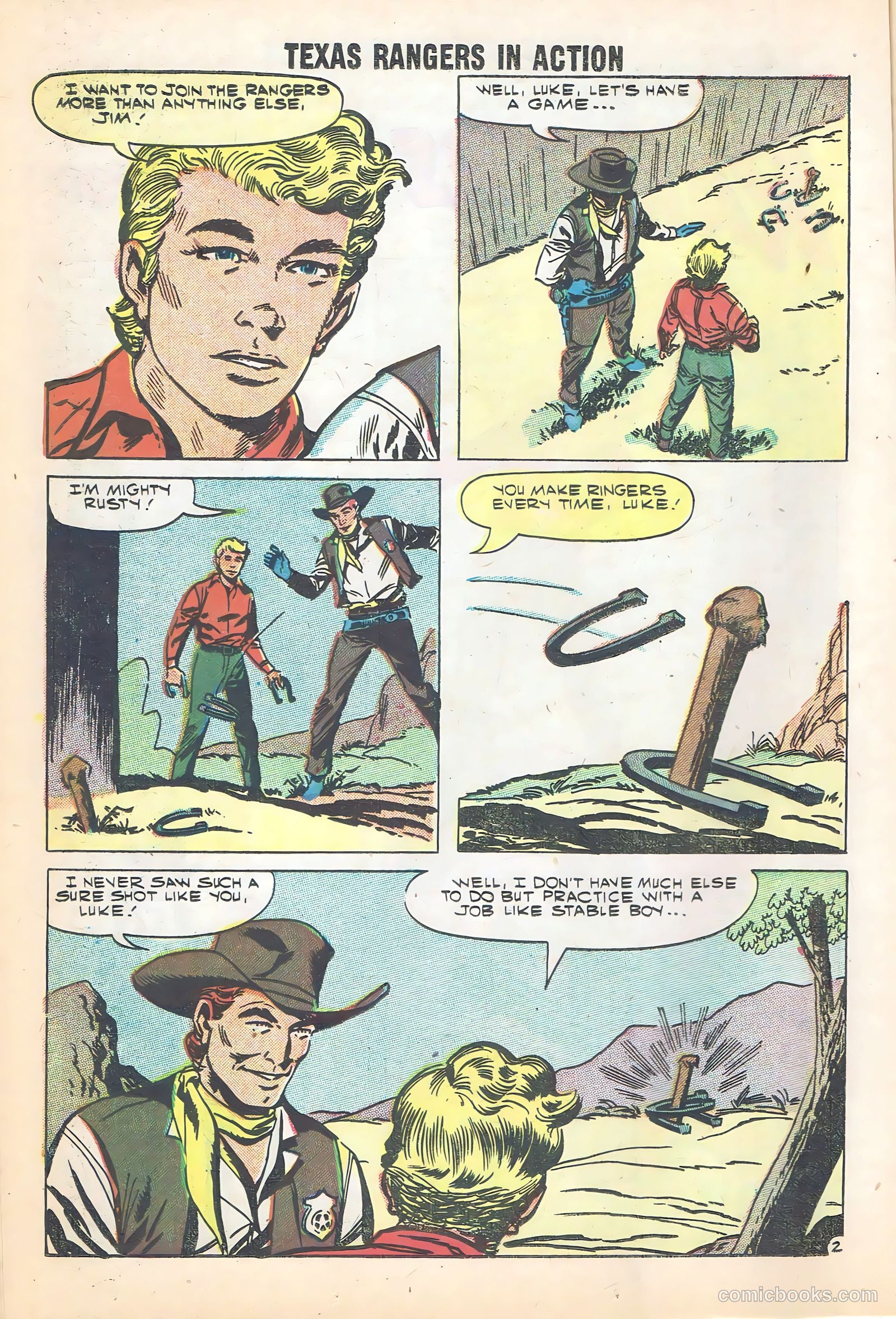 Texas Rangers in Action #15 (1959) — page 14 of 35