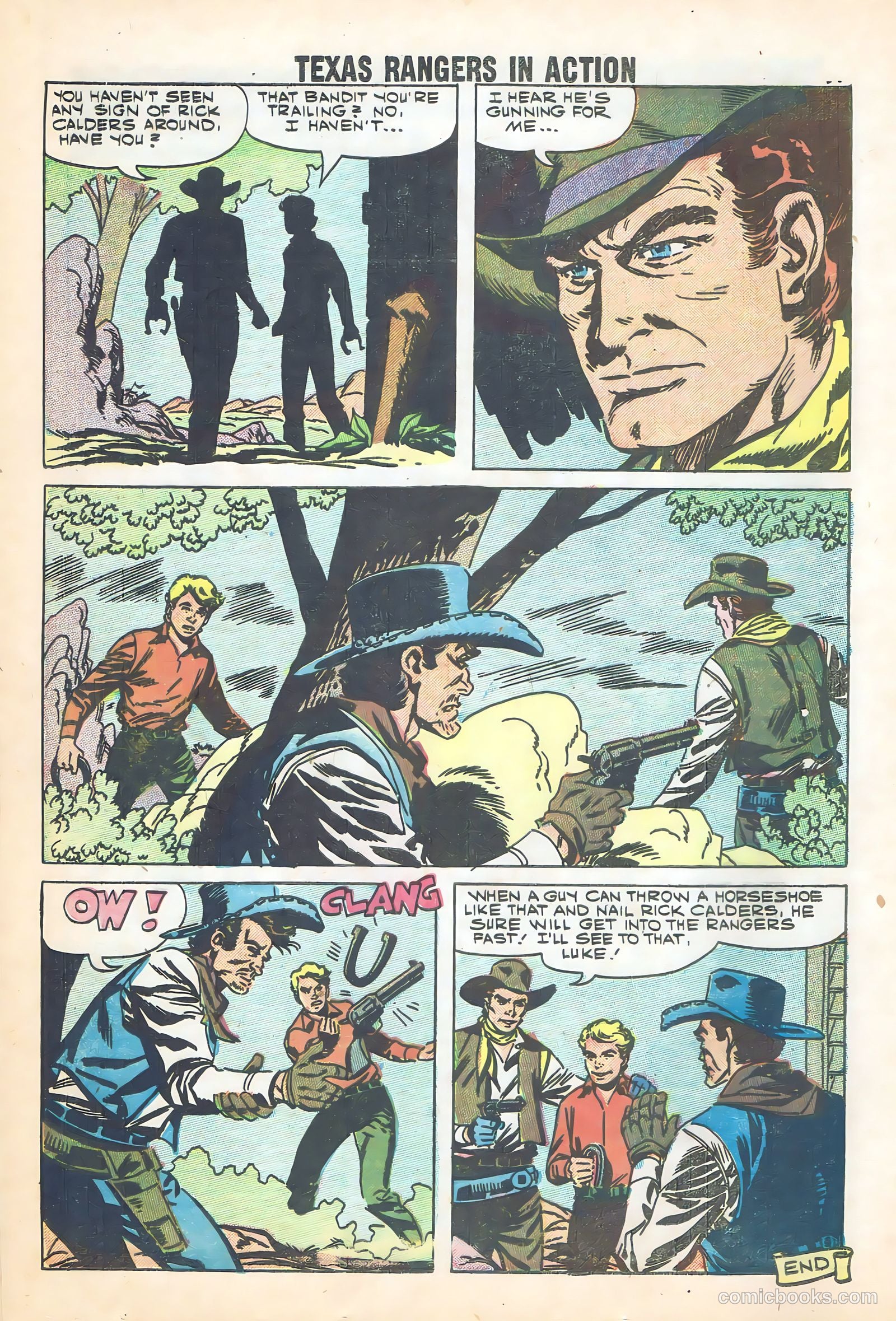 Texas Rangers in Action #15 (1959) — page 16 of 35