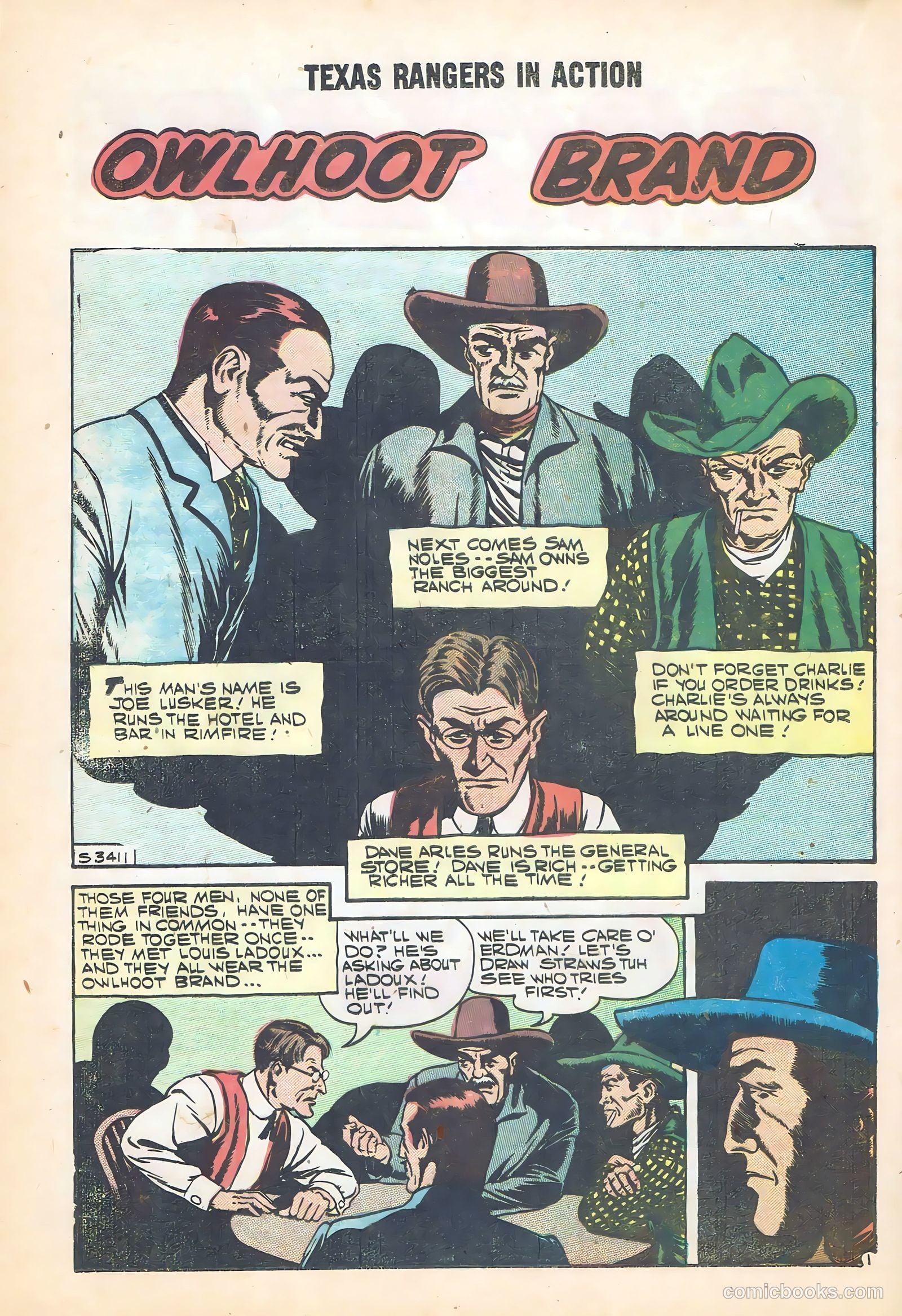 Texas Rangers in Action #15 (1959) — page 19 of 35