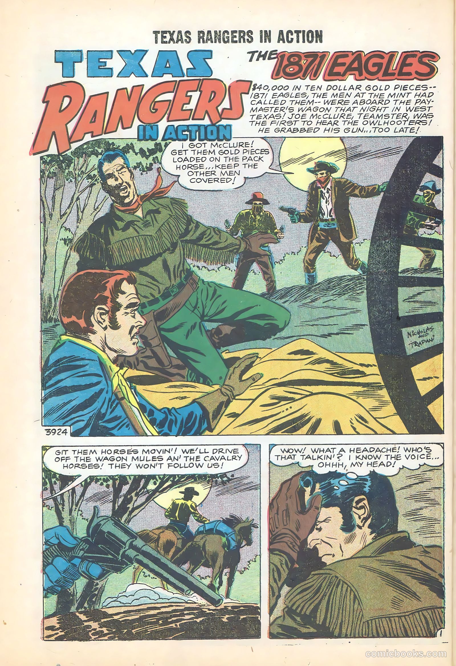 Texas Rangers in Action #15 (1959) — page 25 of 35