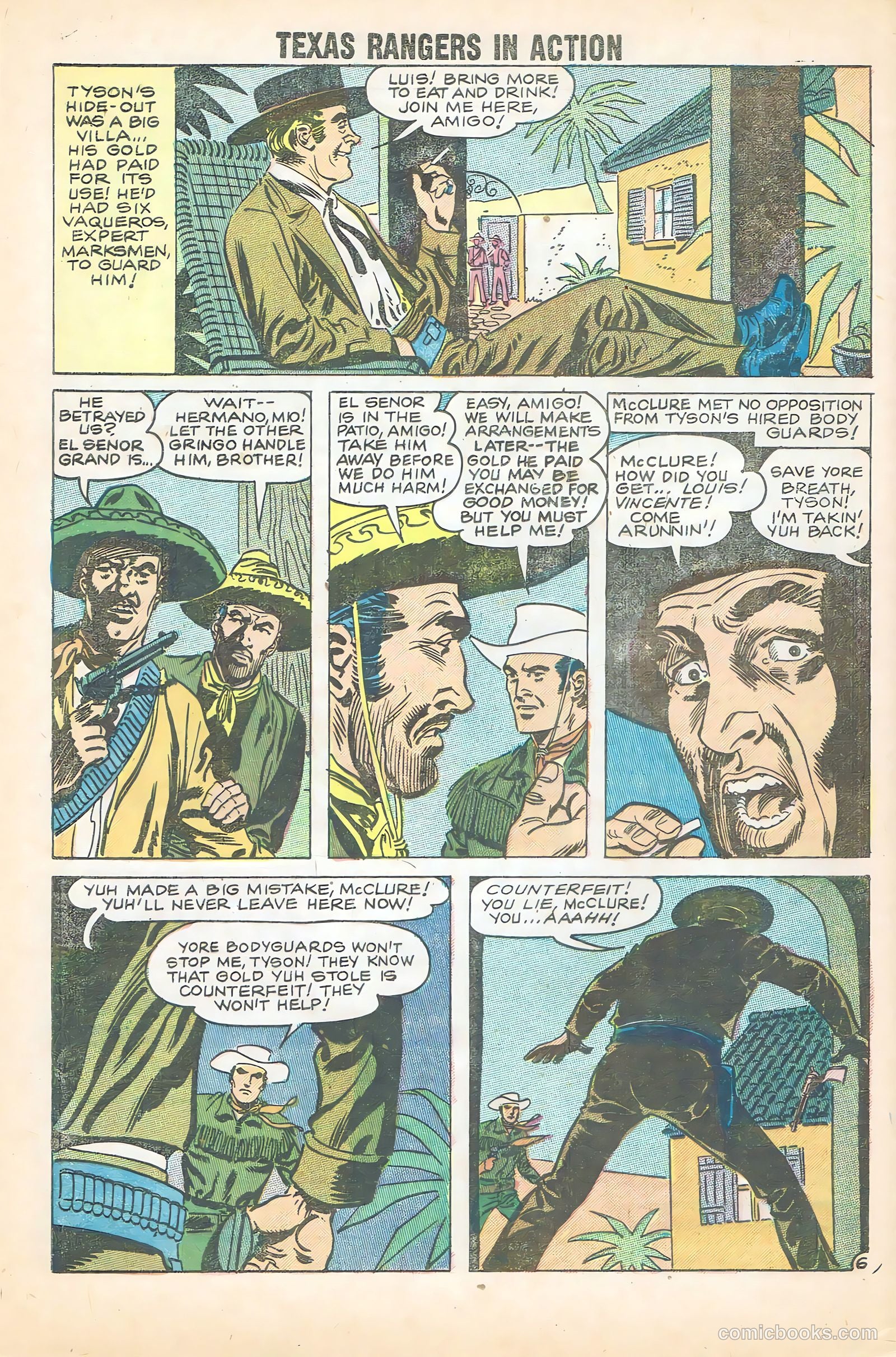 Texas Rangers in Action #15 (1959) — page 31 of 35
