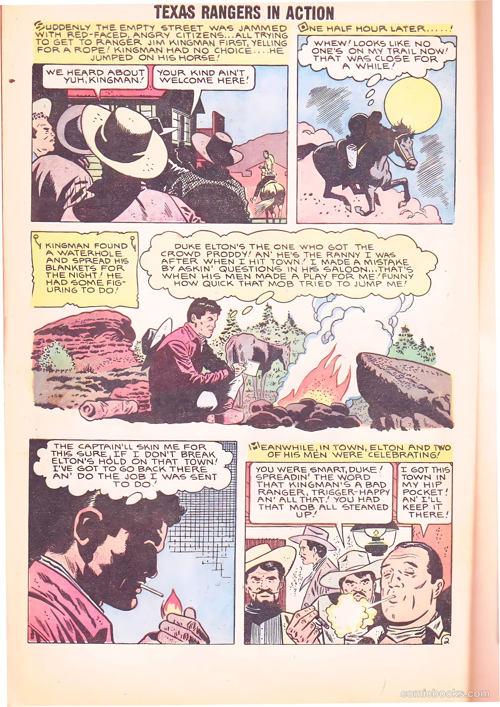 Texas Rangers in Action #16 (1959) — page 4 of 36
