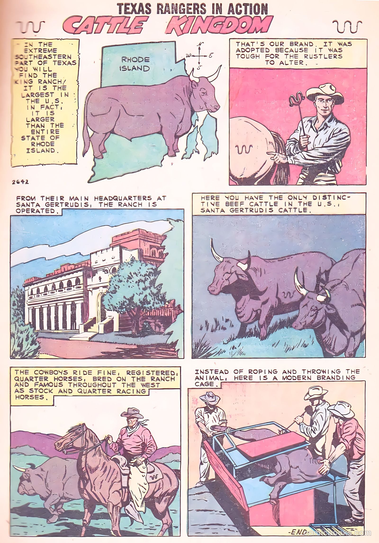 Texas Rangers in Action #16 (1959) — page 9 of 36