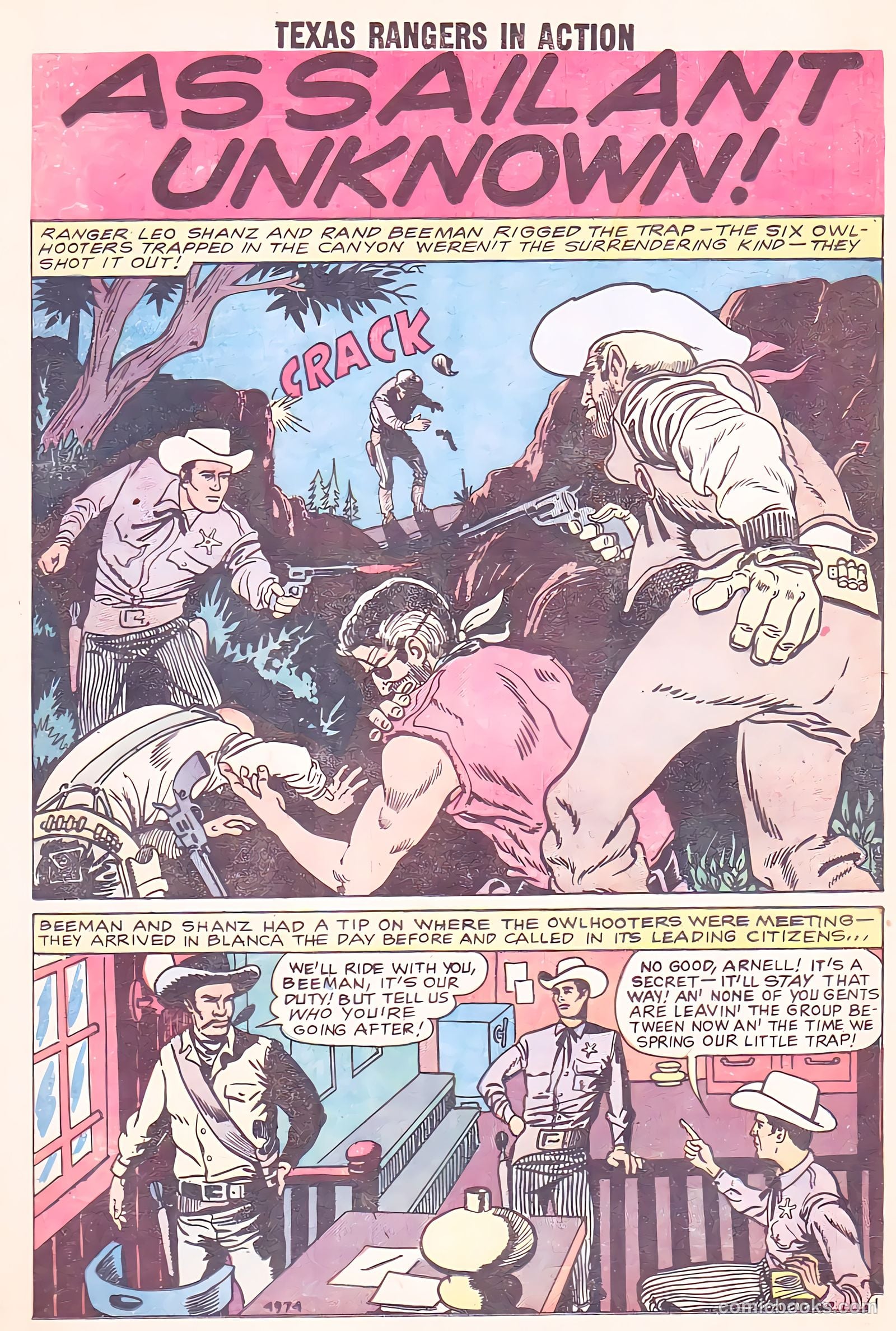Texas Rangers in Action #16 (1959) — page 12 of 36