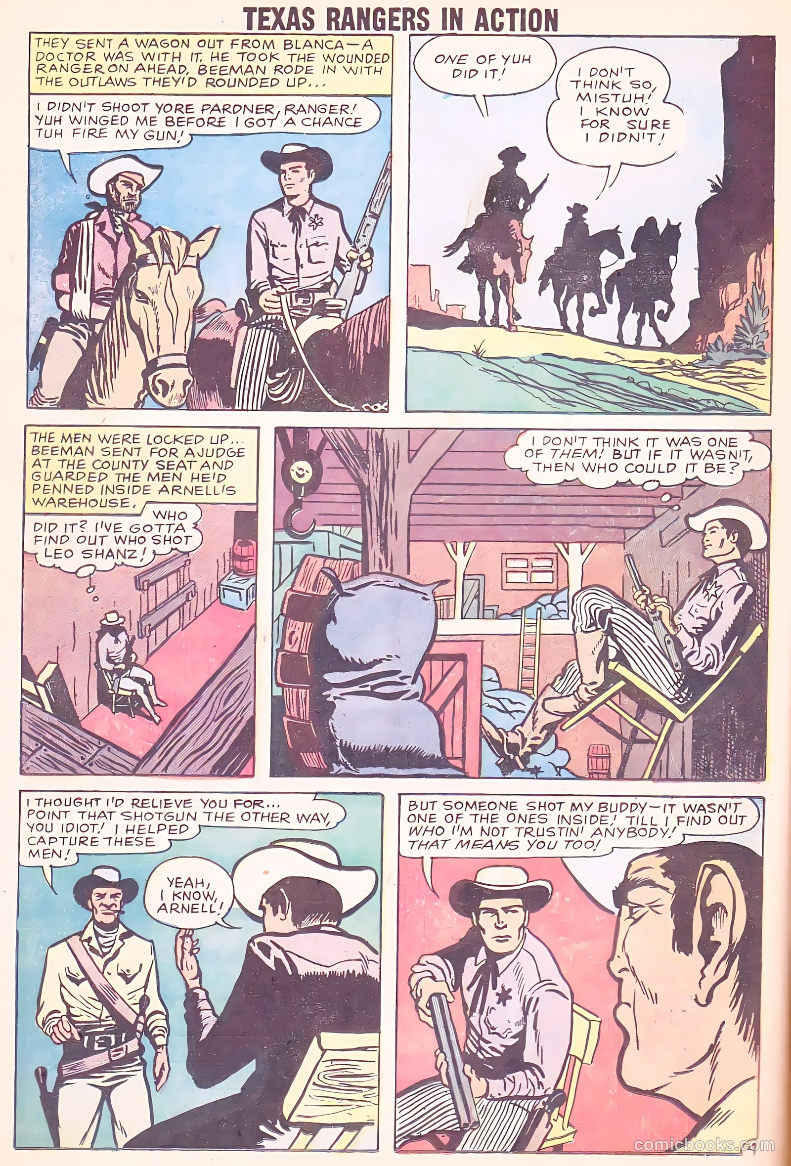 Texas Rangers in Action #16 (1959) — page 16 of 36