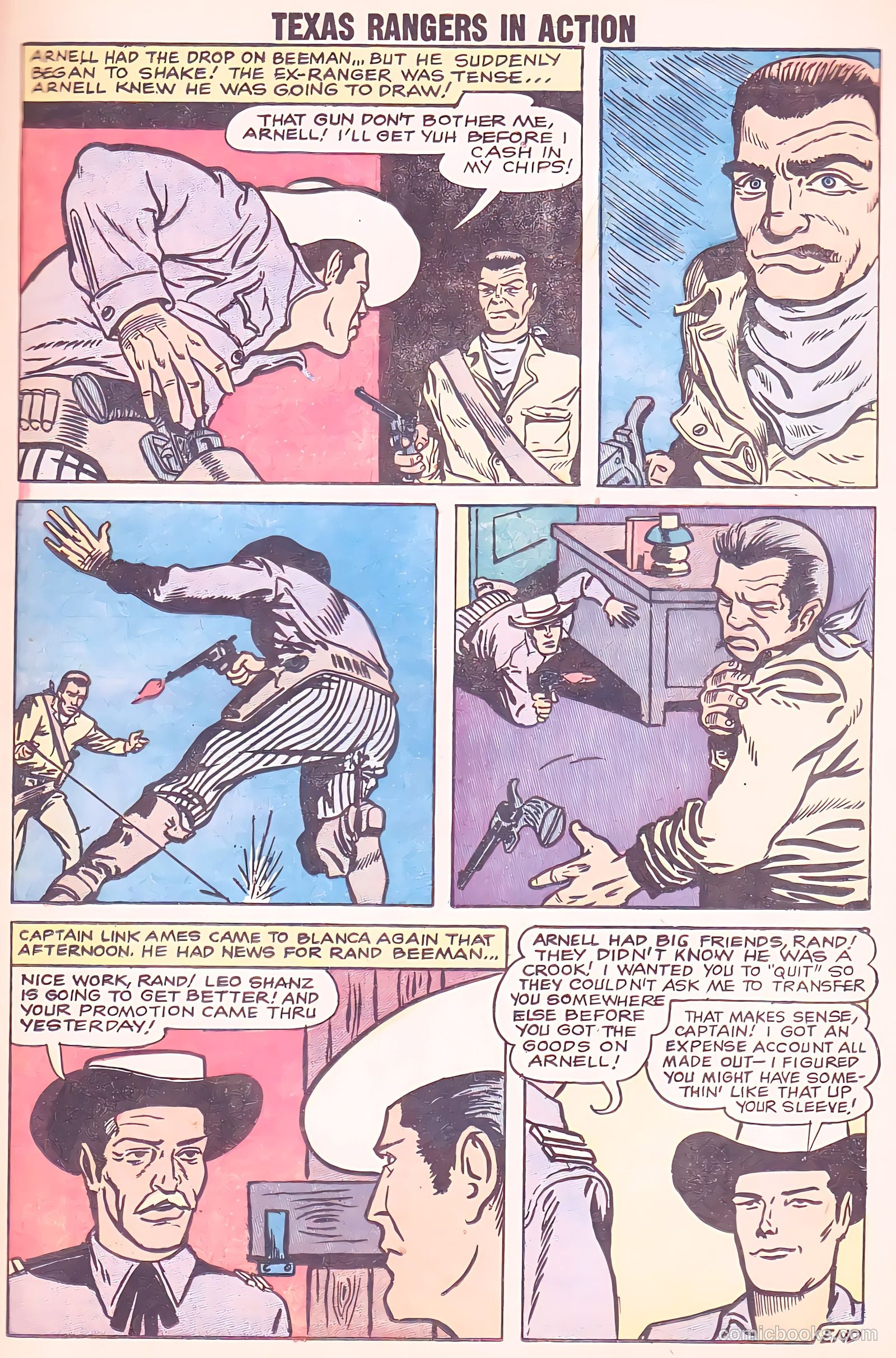 Texas Rangers in Action #16 (1959) — page 21 of 36