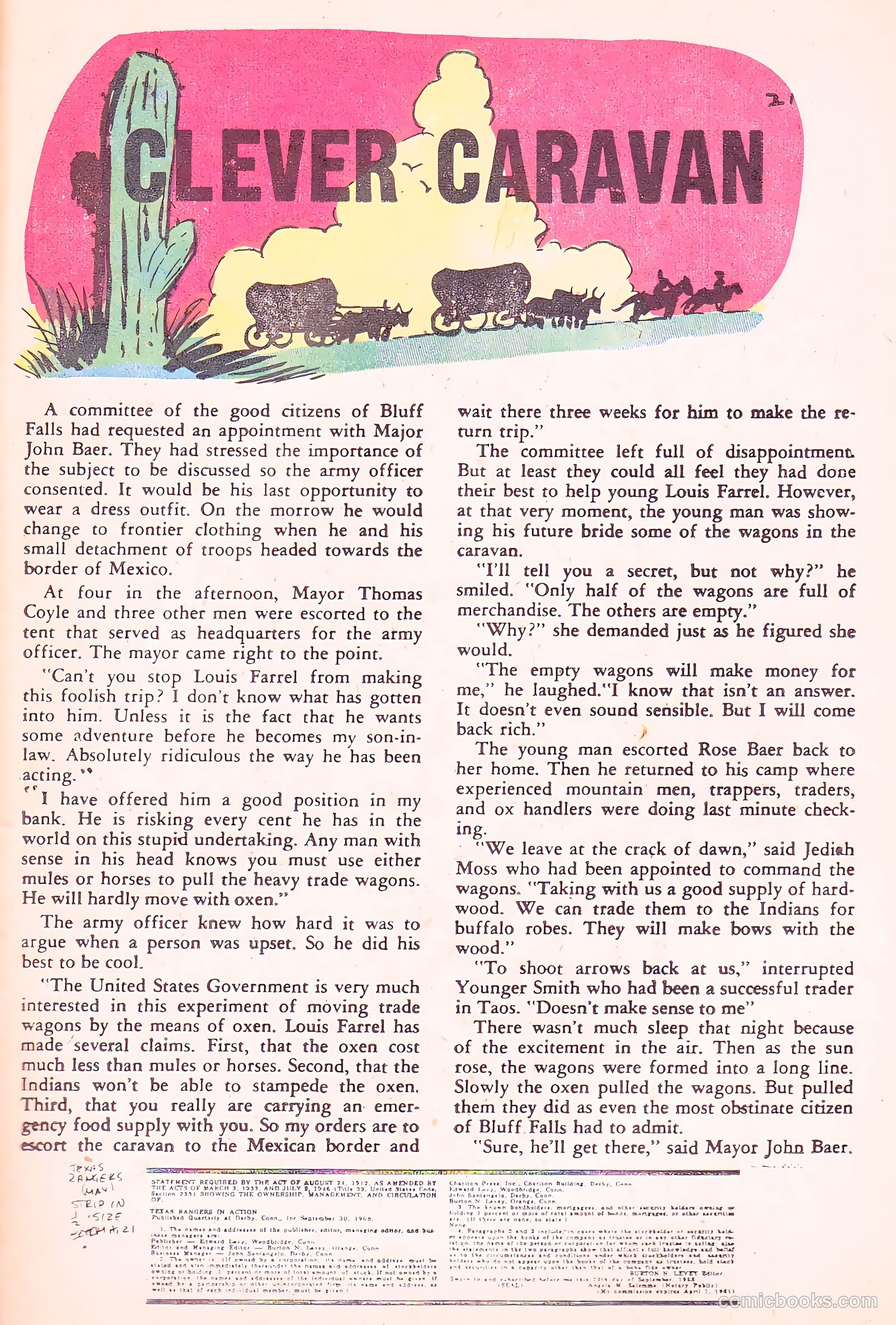 Texas Rangers in Action #16 (1959) — page 23 of 36