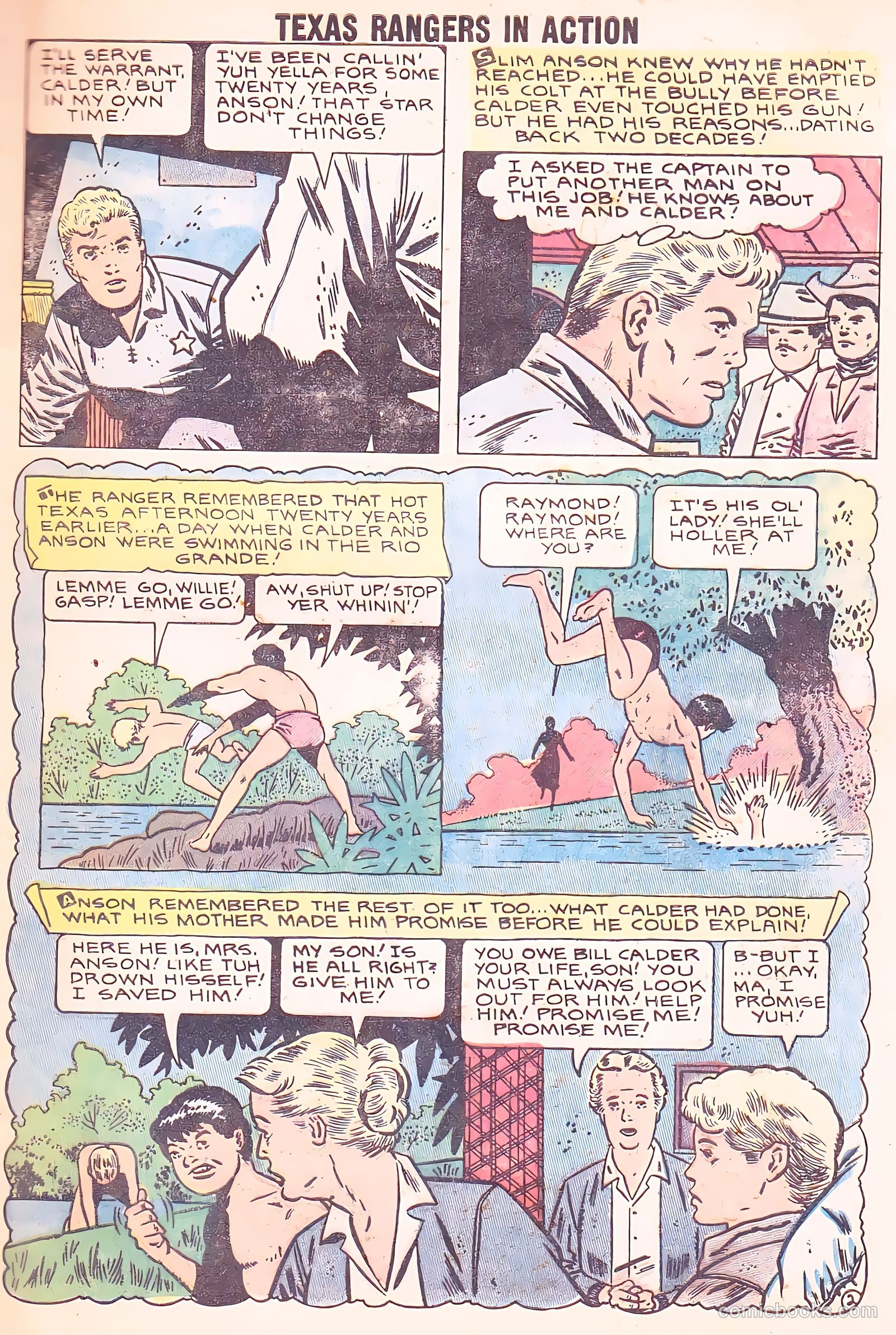 Texas Rangers in Action #16 (1959) — page 29 of 36