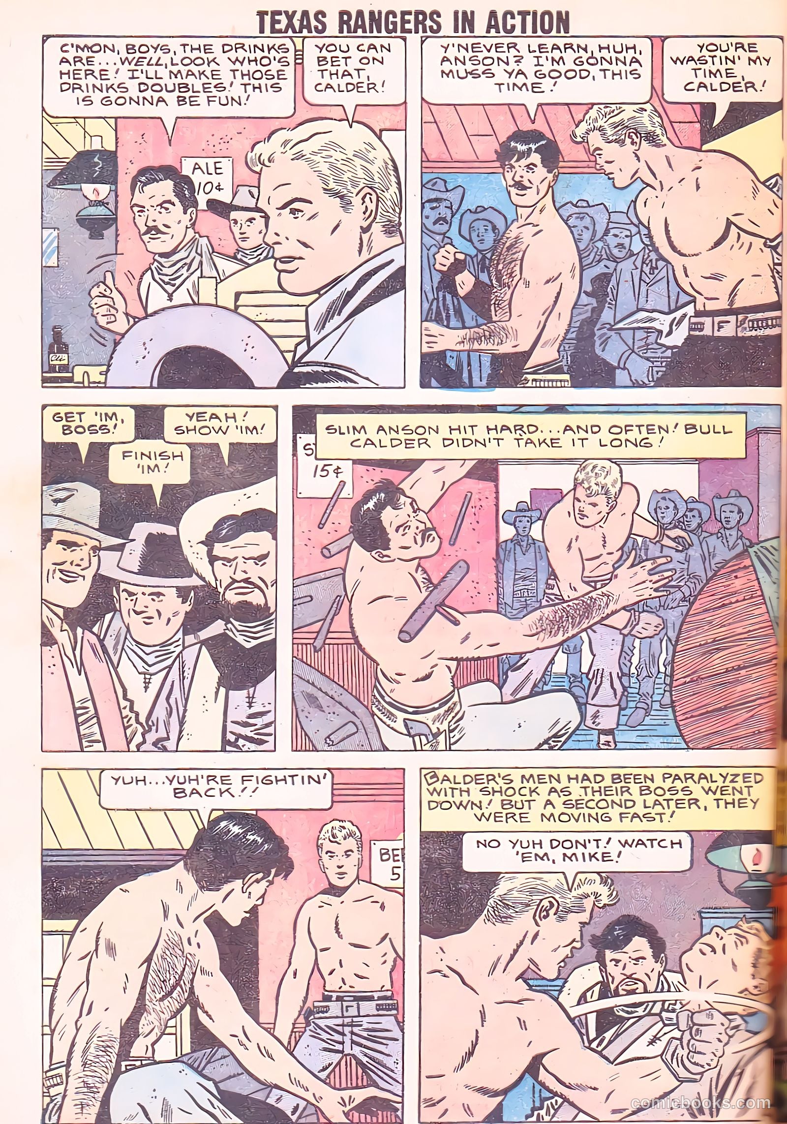 Texas Rangers in Action #16 (1959) — page 32 of 36