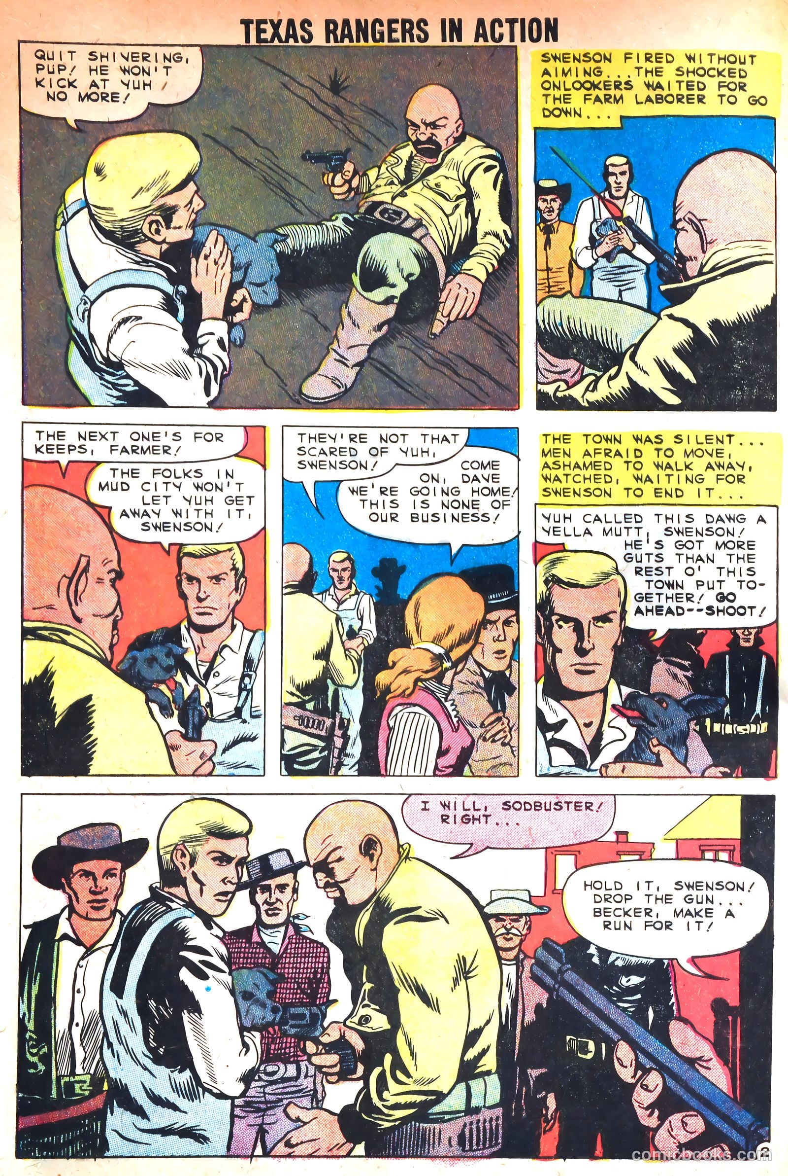 Texas Rangers in Action #17 (1959) — page 4 of 35